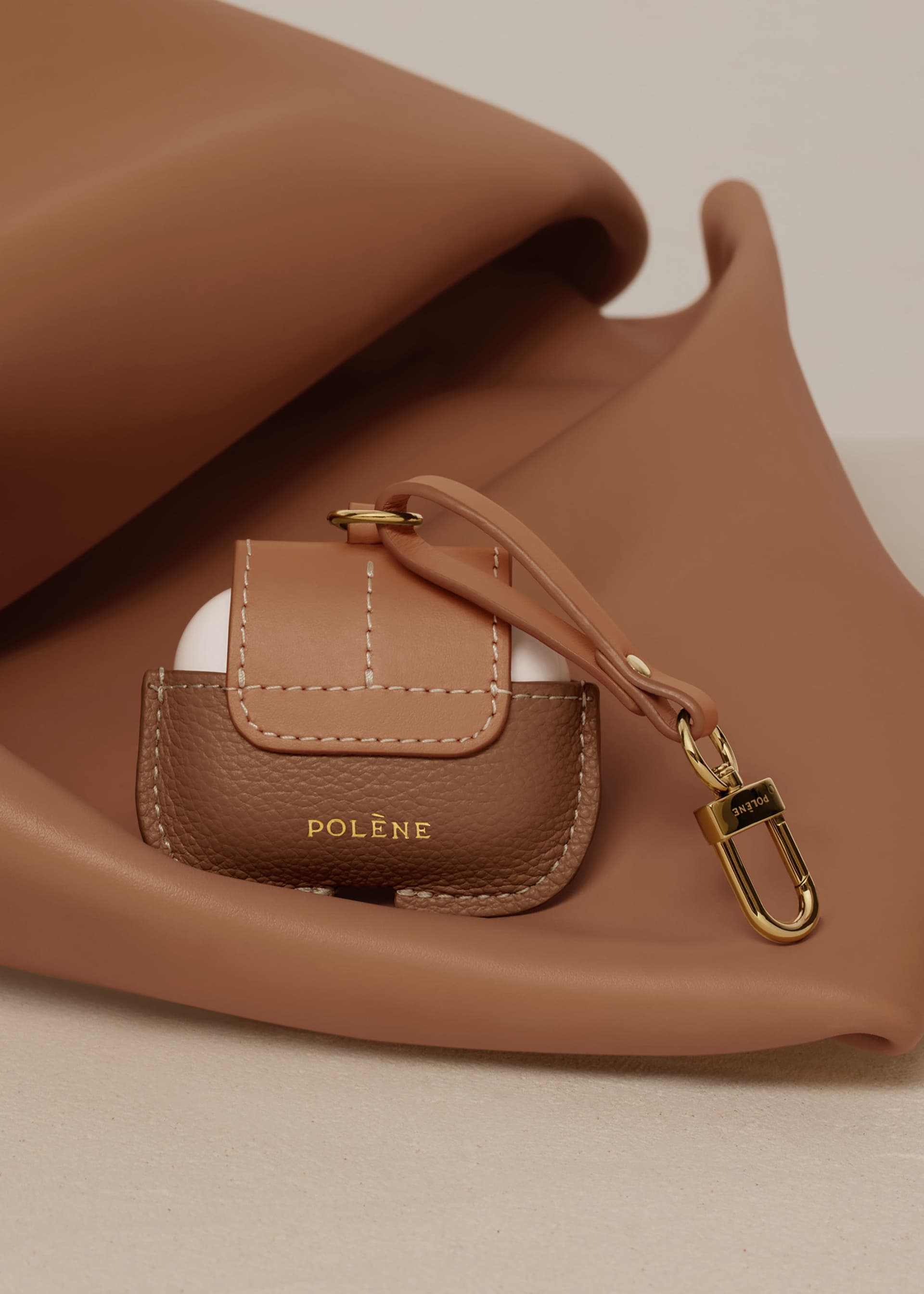 Etui Airpods - Duo Camel - Photo 3