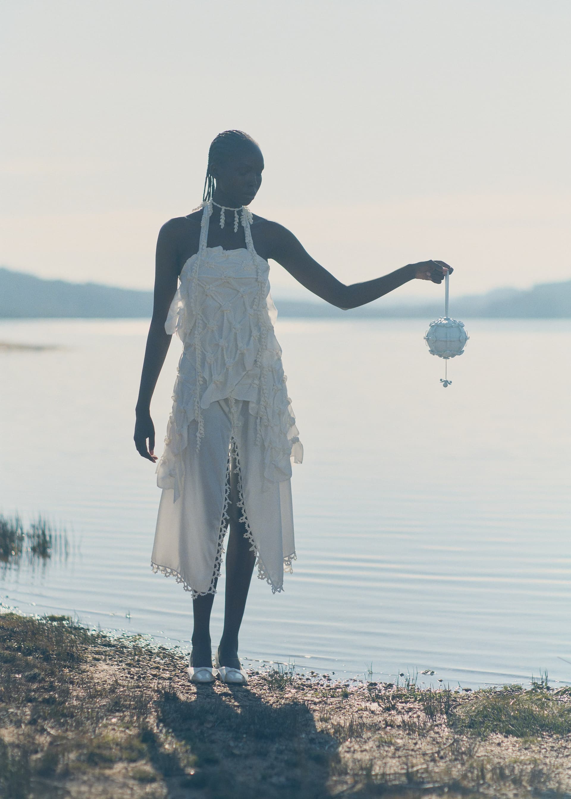 Button Bow Sphere - Nuage - Photo 1