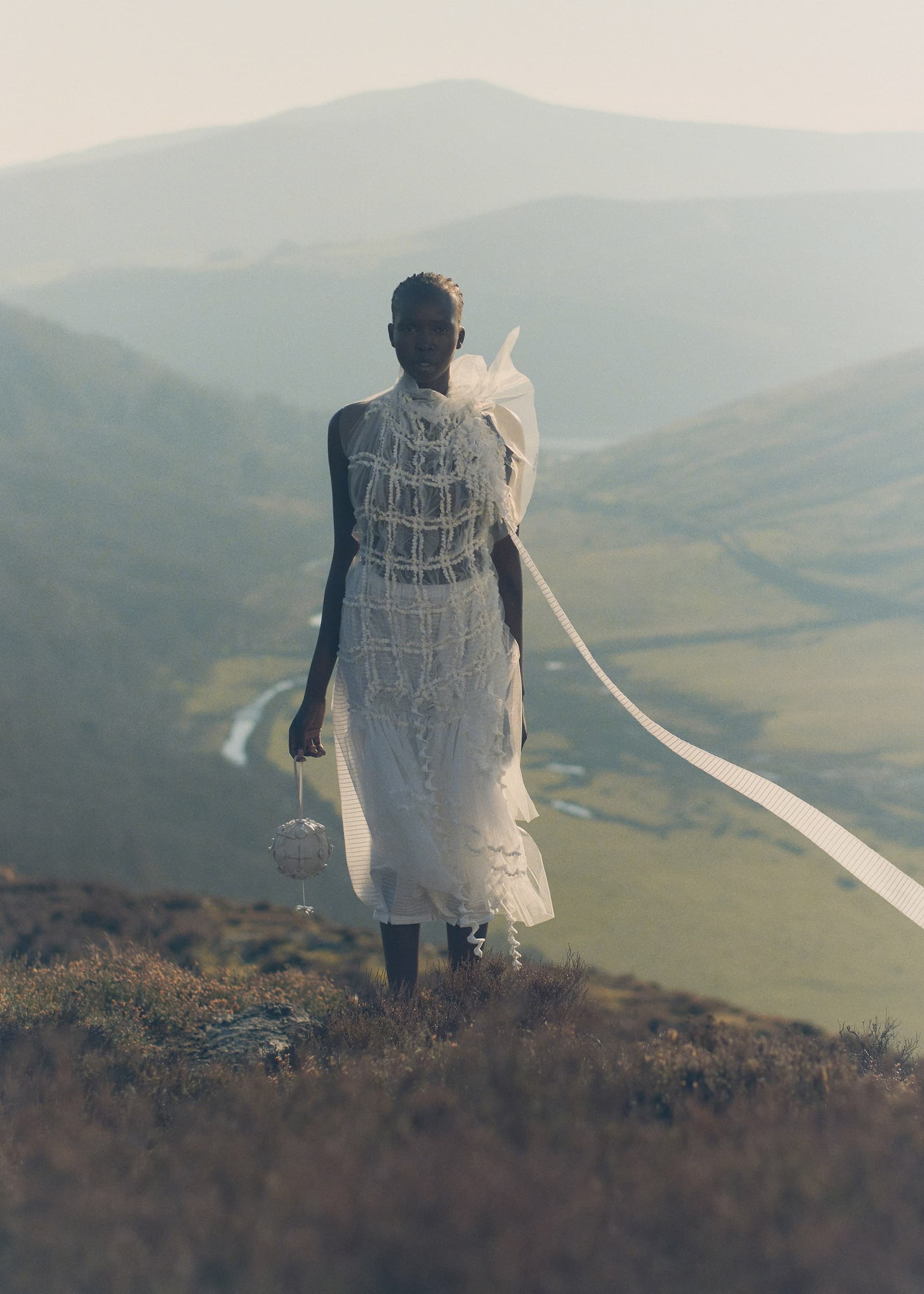 Button Bow Sphere - Porcelaine - Photo 1