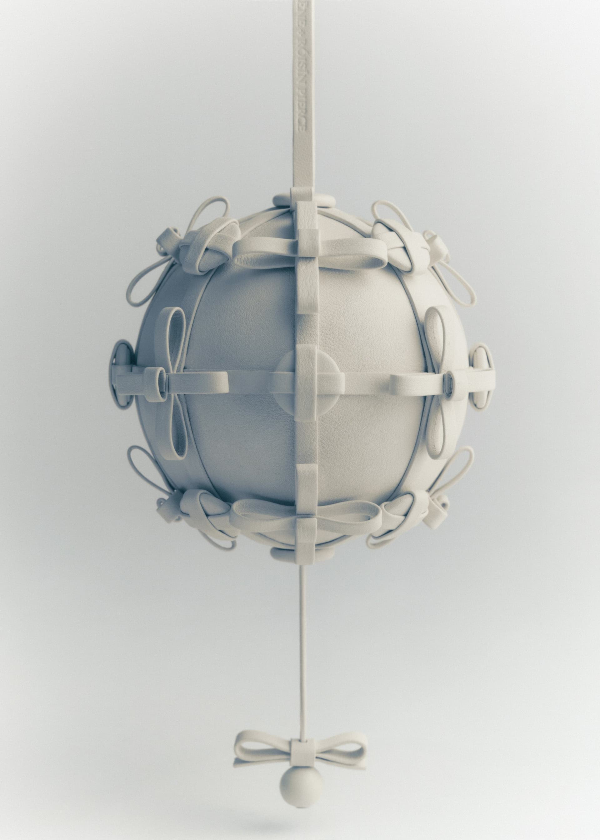 Button Bow Sphere - Porcelaine - Photo 2