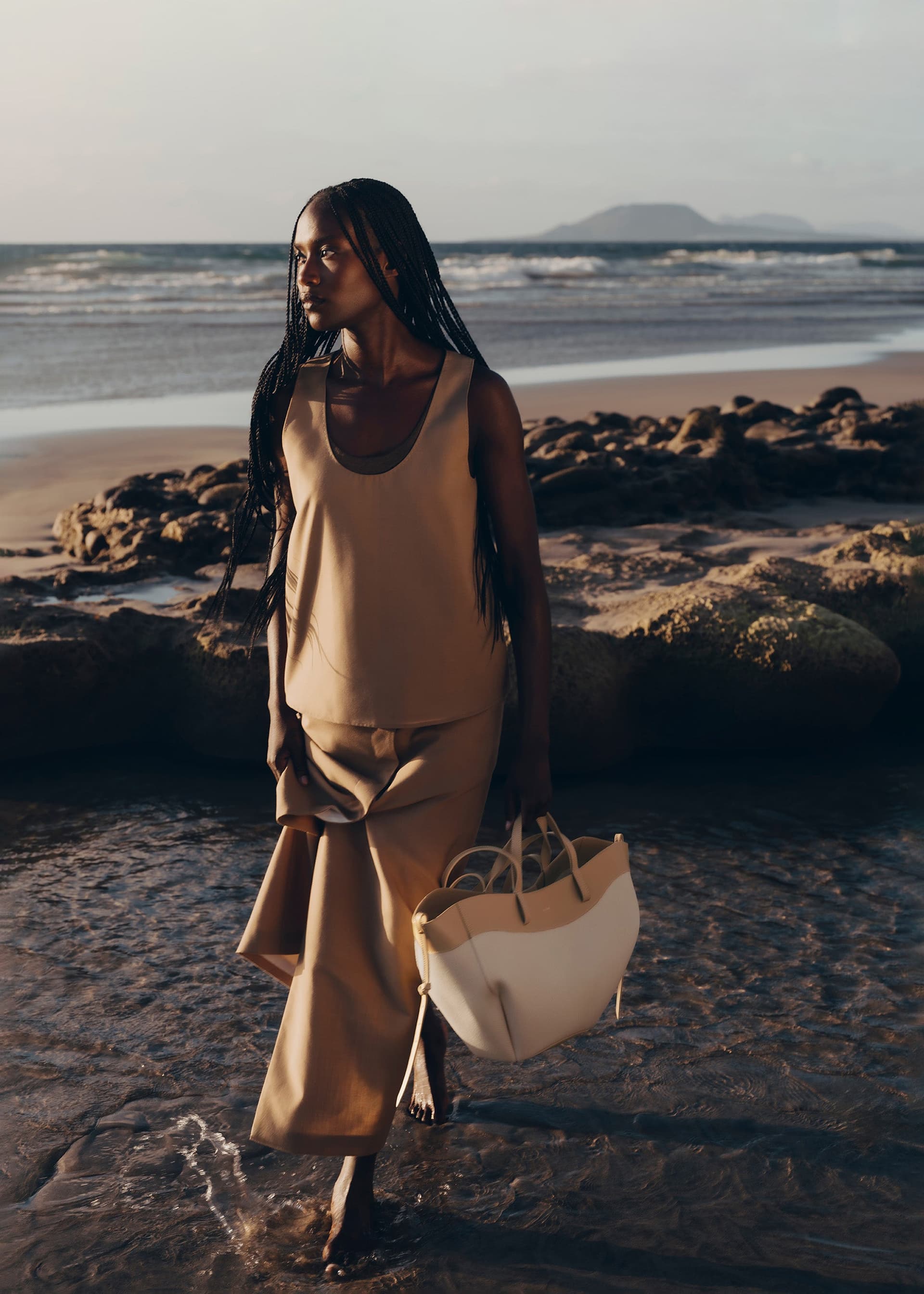 Cyme - Tissé Beige - Photo 1