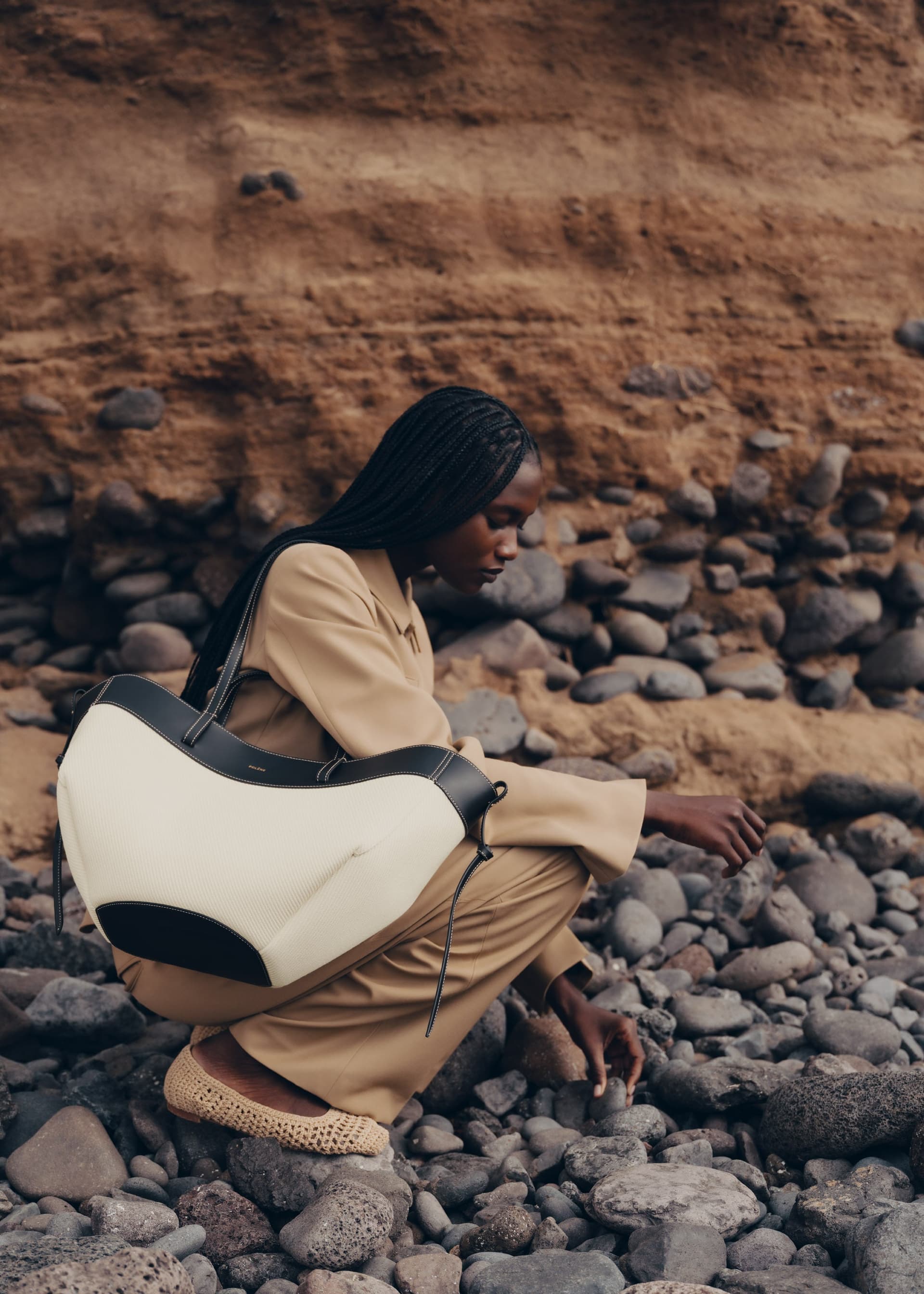 Cyme - Tissé Noir - Photo 2