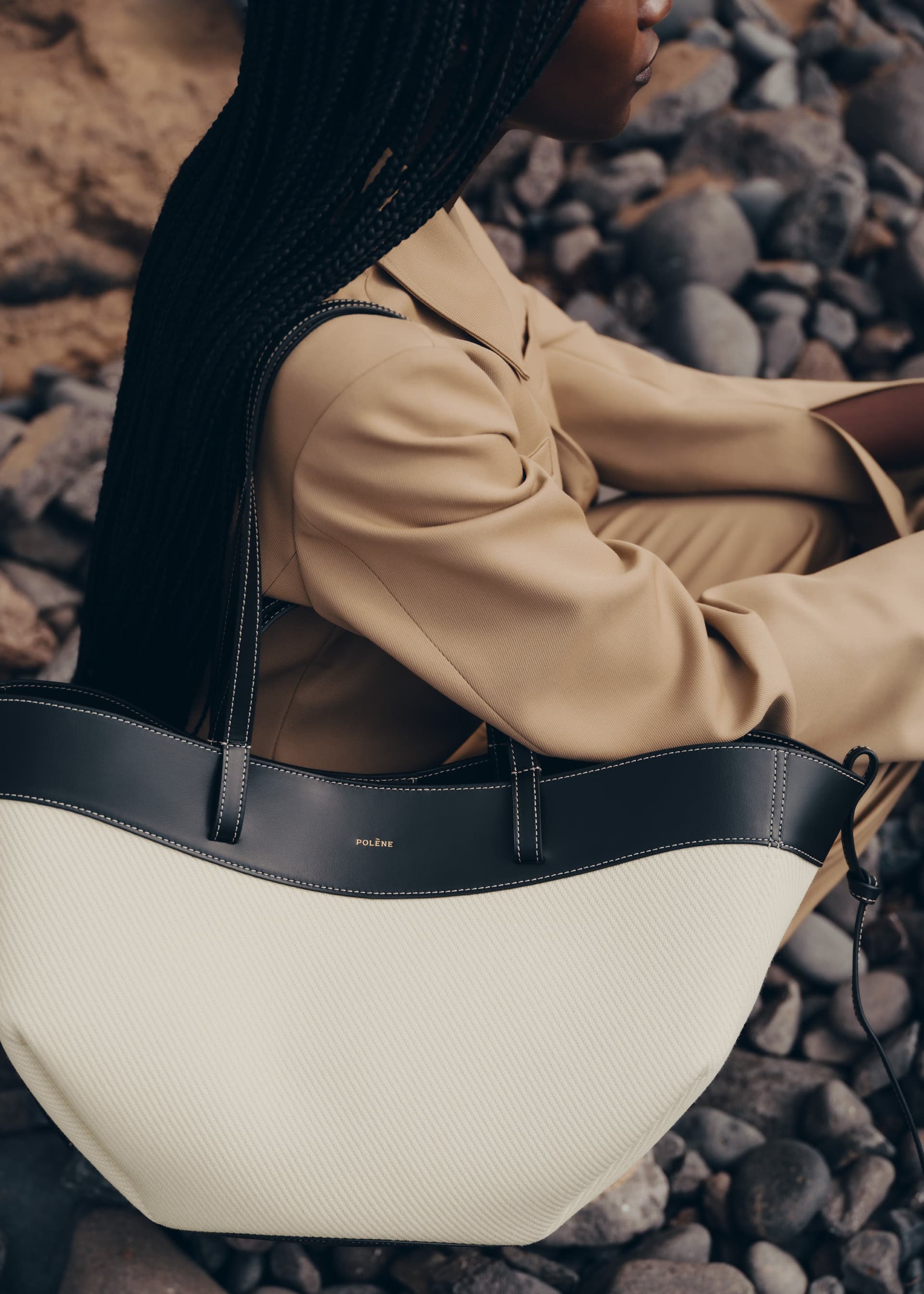 Cyme - Tissé Noir - Photo 5