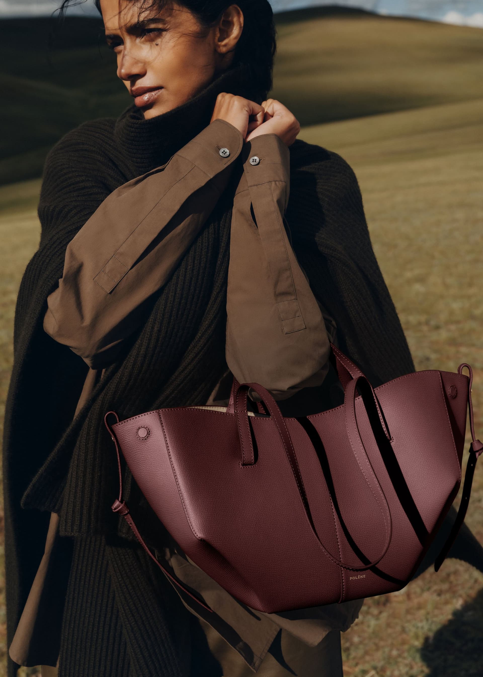 Cyme Mini - Cerise Noire Grainé - Photo 1