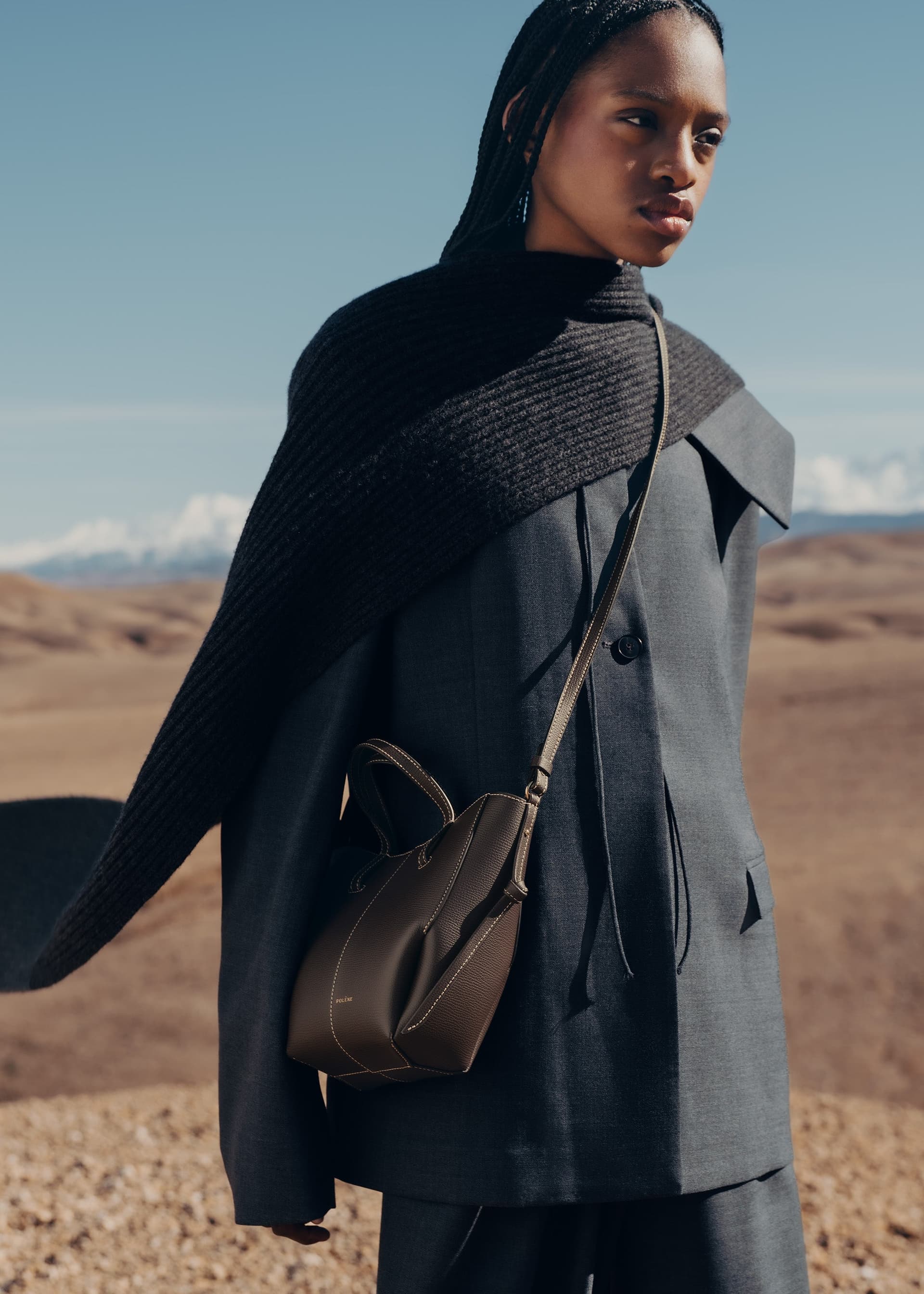 Cyme Tote Nano - Ébène Grainé - Photo 3