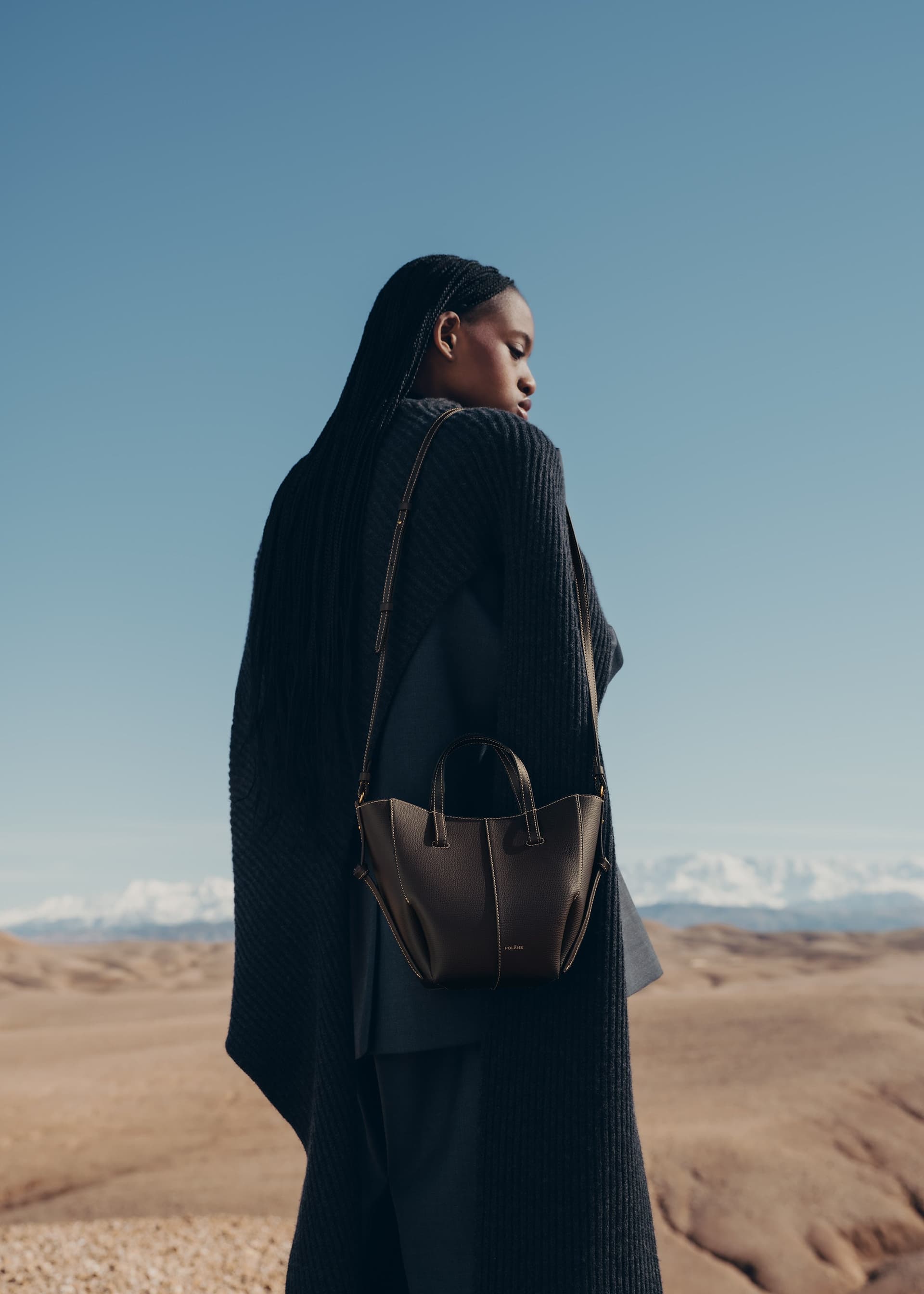 Cyme Tote Nano - Ébène Grainé - Photo 4