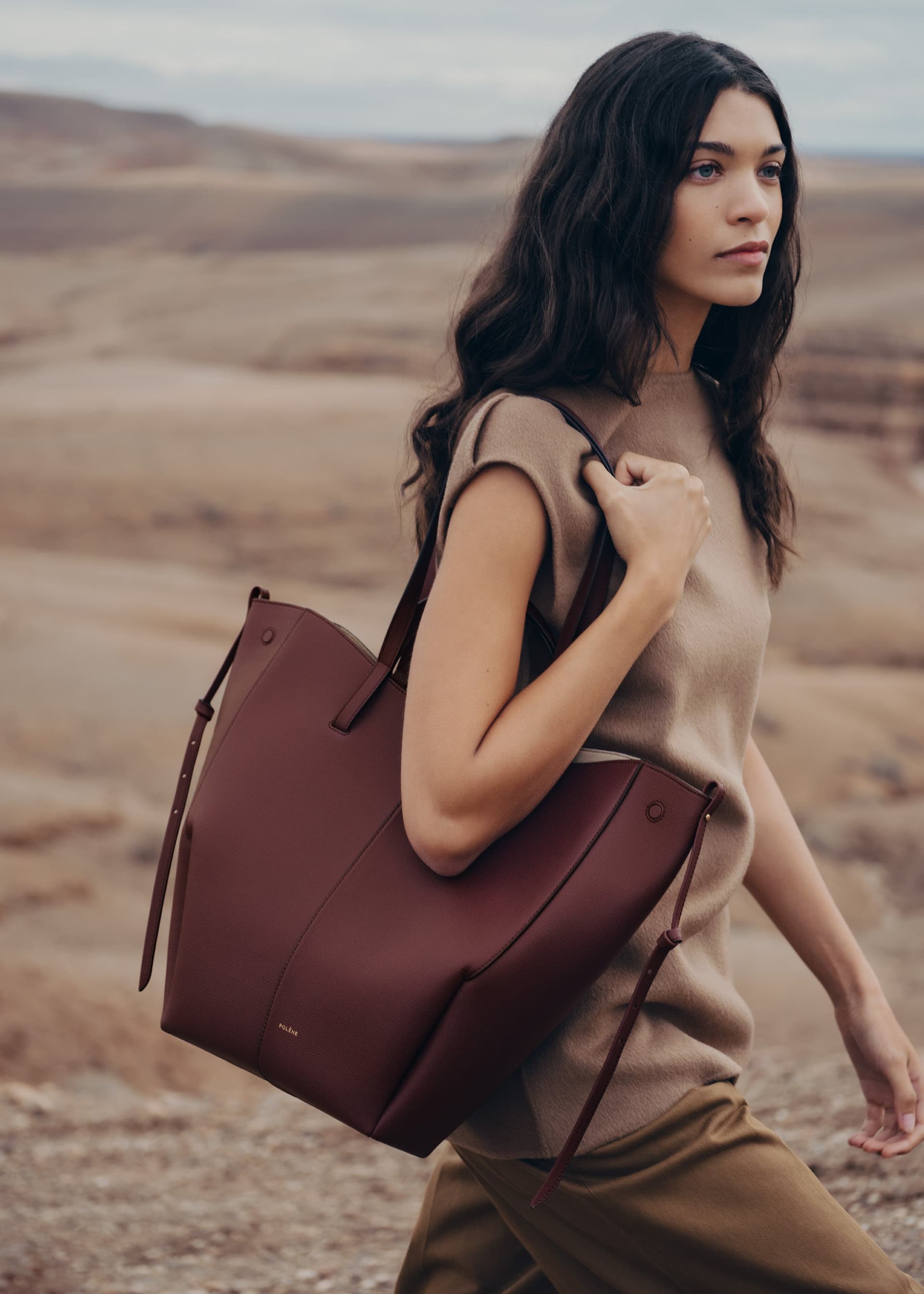 Cyme Tote - Cerise Noire Grainé - Photo 2