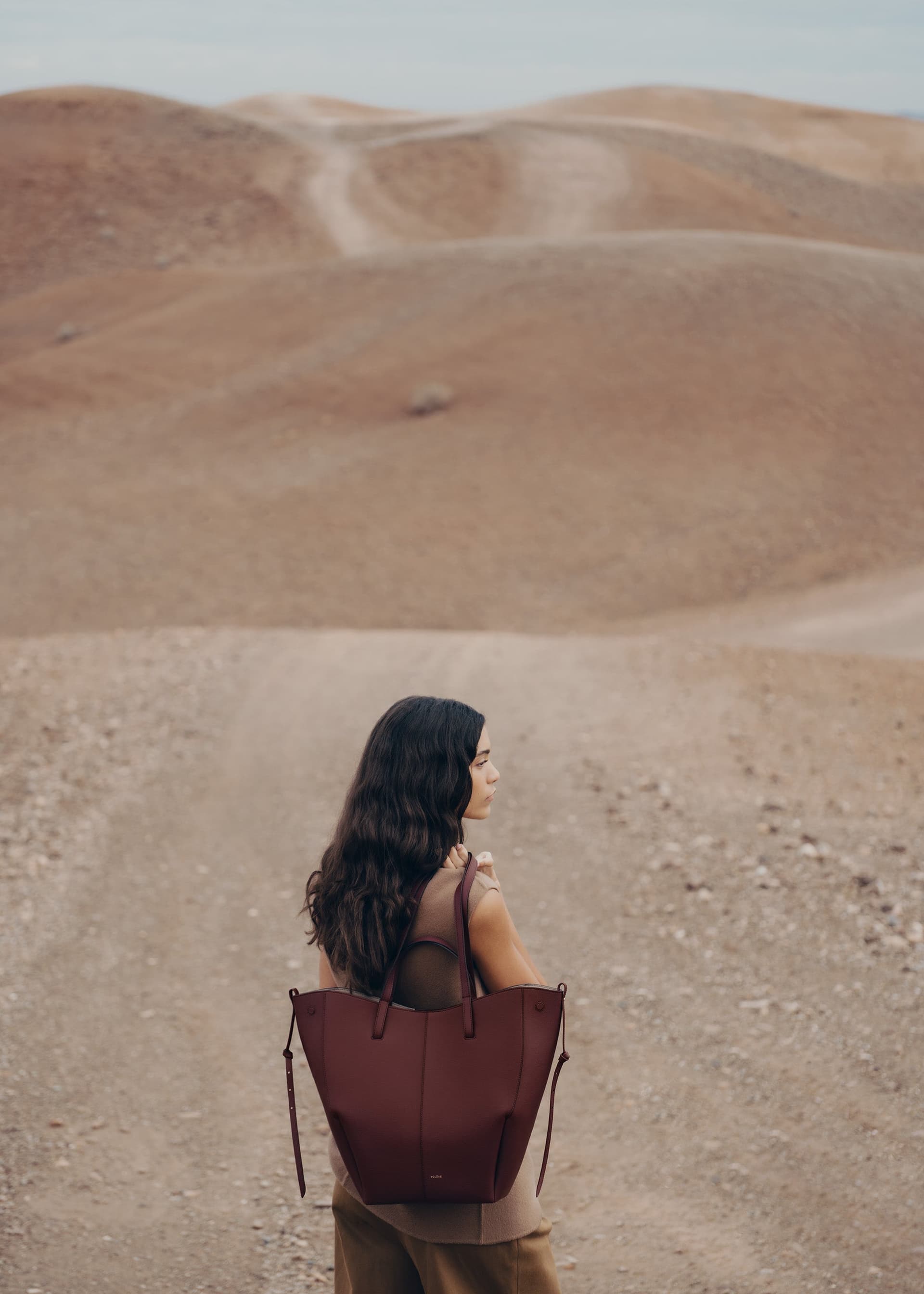 Cyme Tote - Cerise Noire Grainé - Photo 3