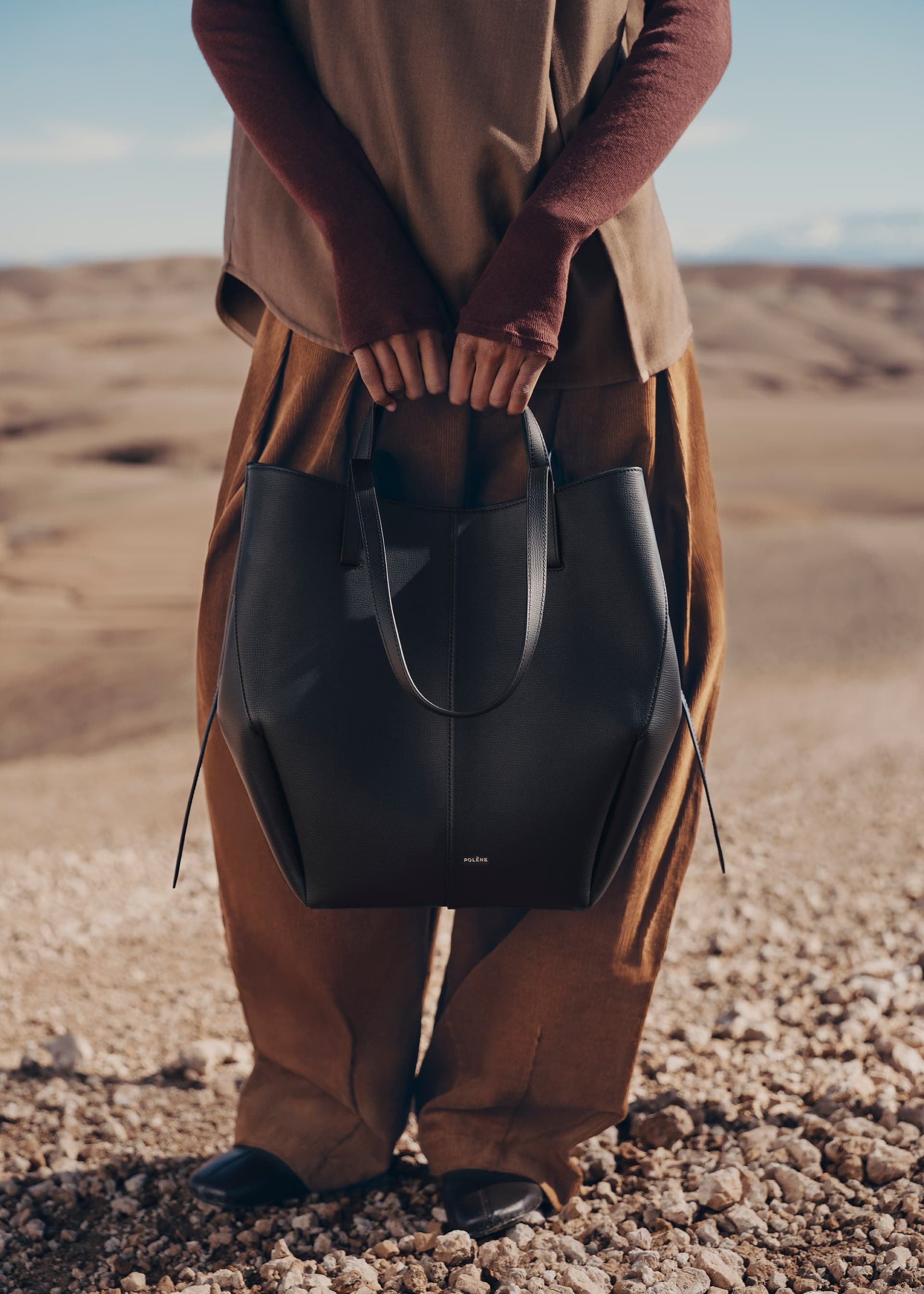 Cyme Tote - Noir Grainé - Photo 3