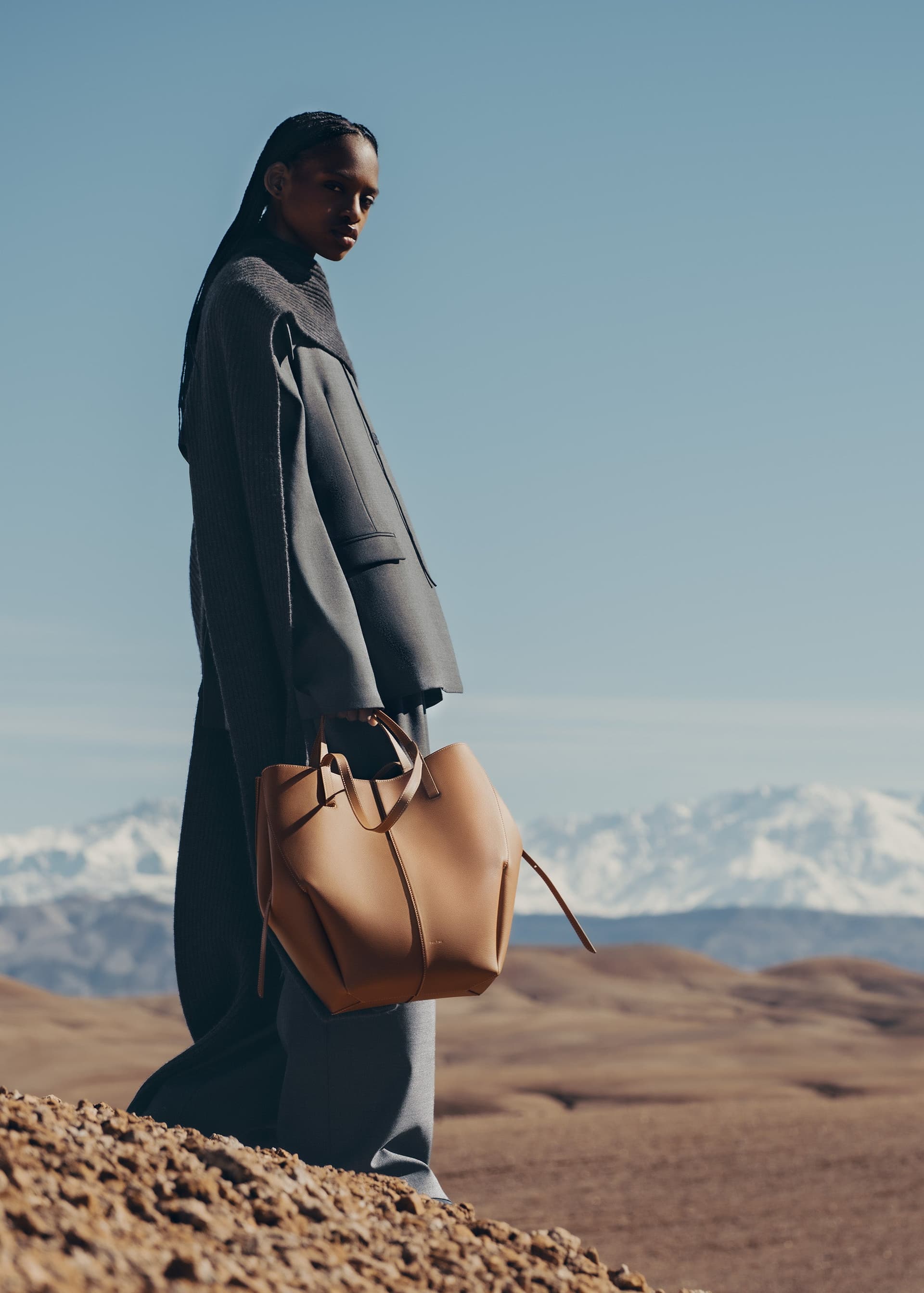 Cyme Tote - Camel Grainé - Photo 2