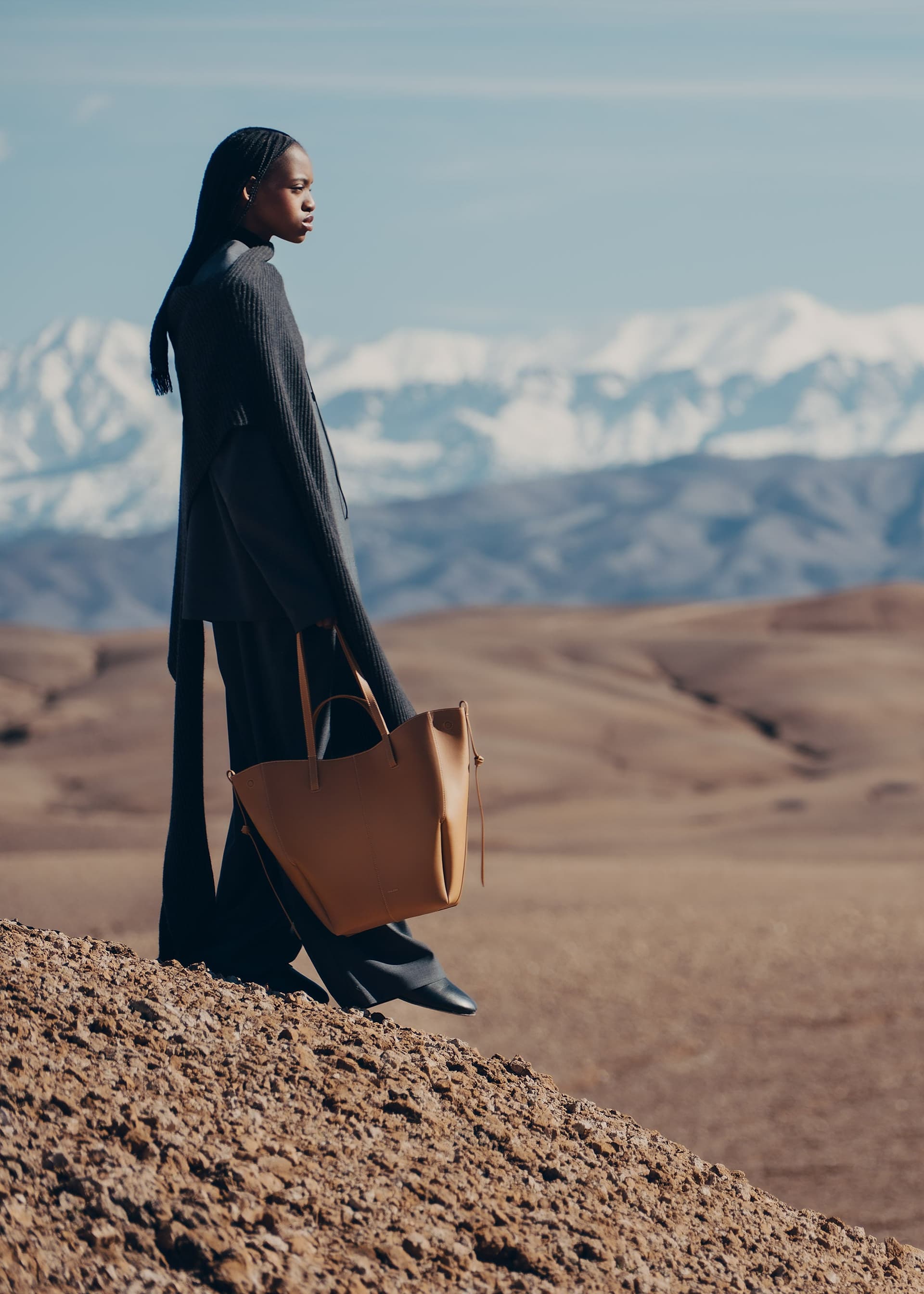 Cyme Tote - Camel Grainé - Photo 4