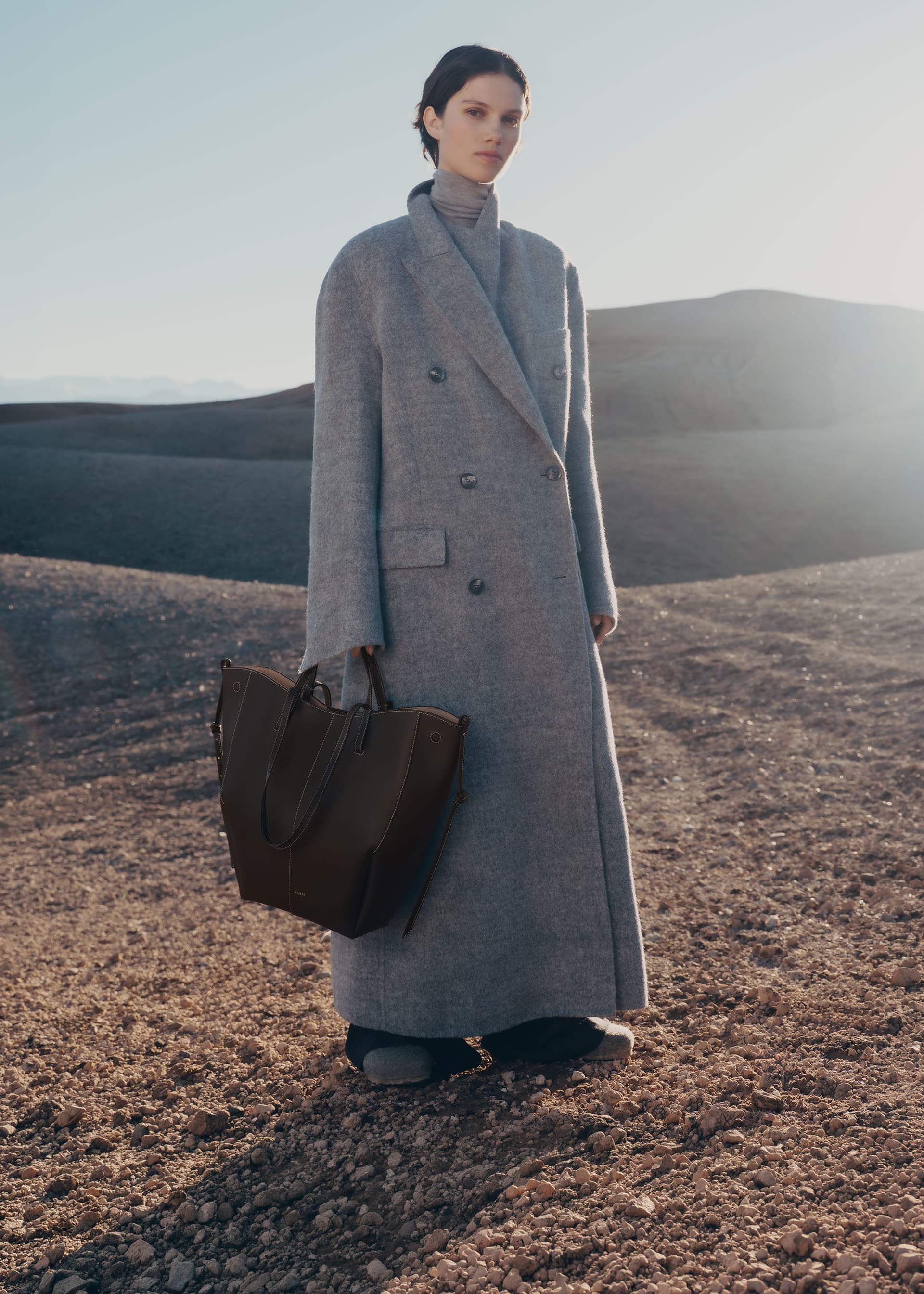 Cyme Tote - Ébène Grainé - Photo 1