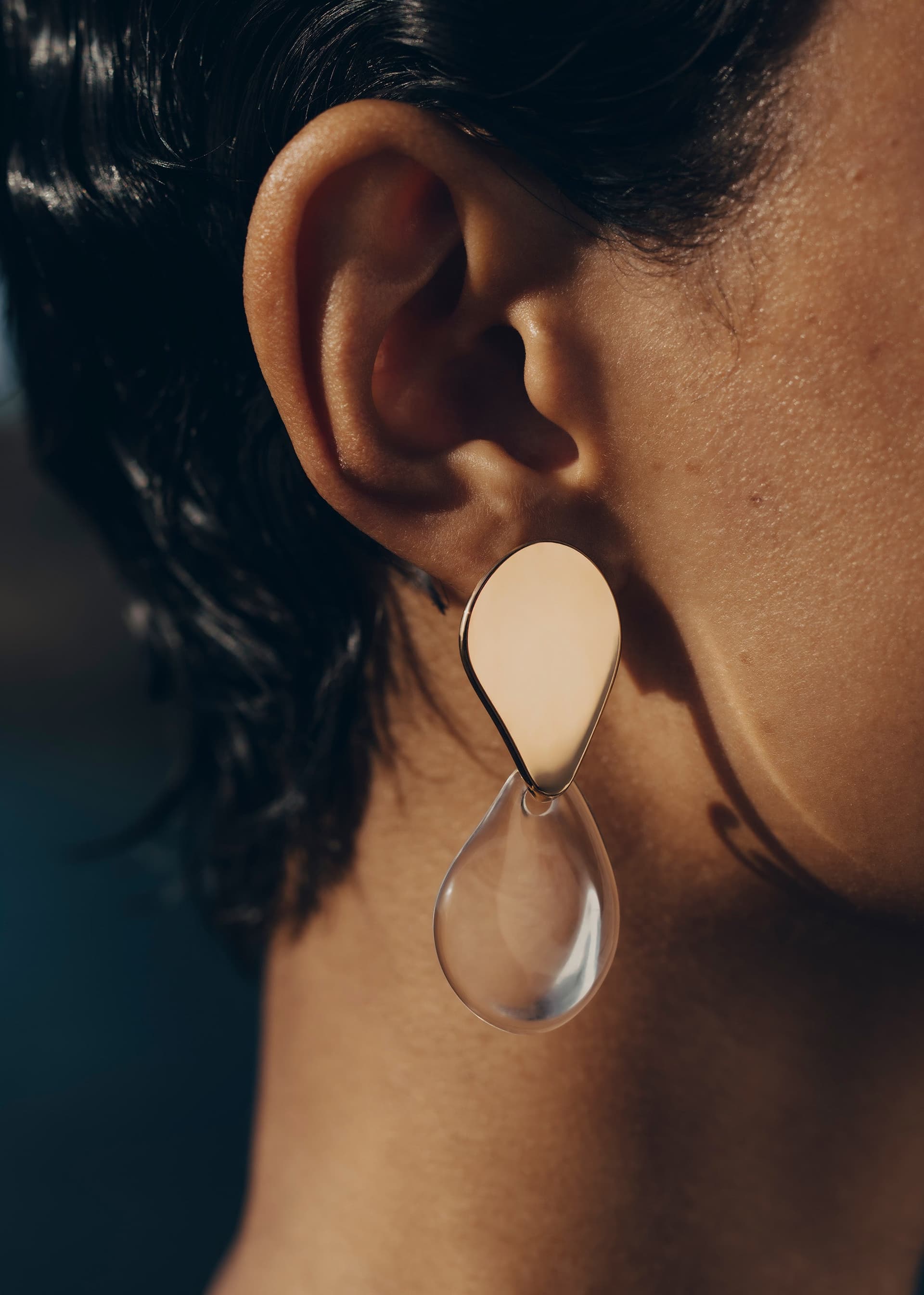 Boucles d'oreilles Naé - Verre - Photo 2