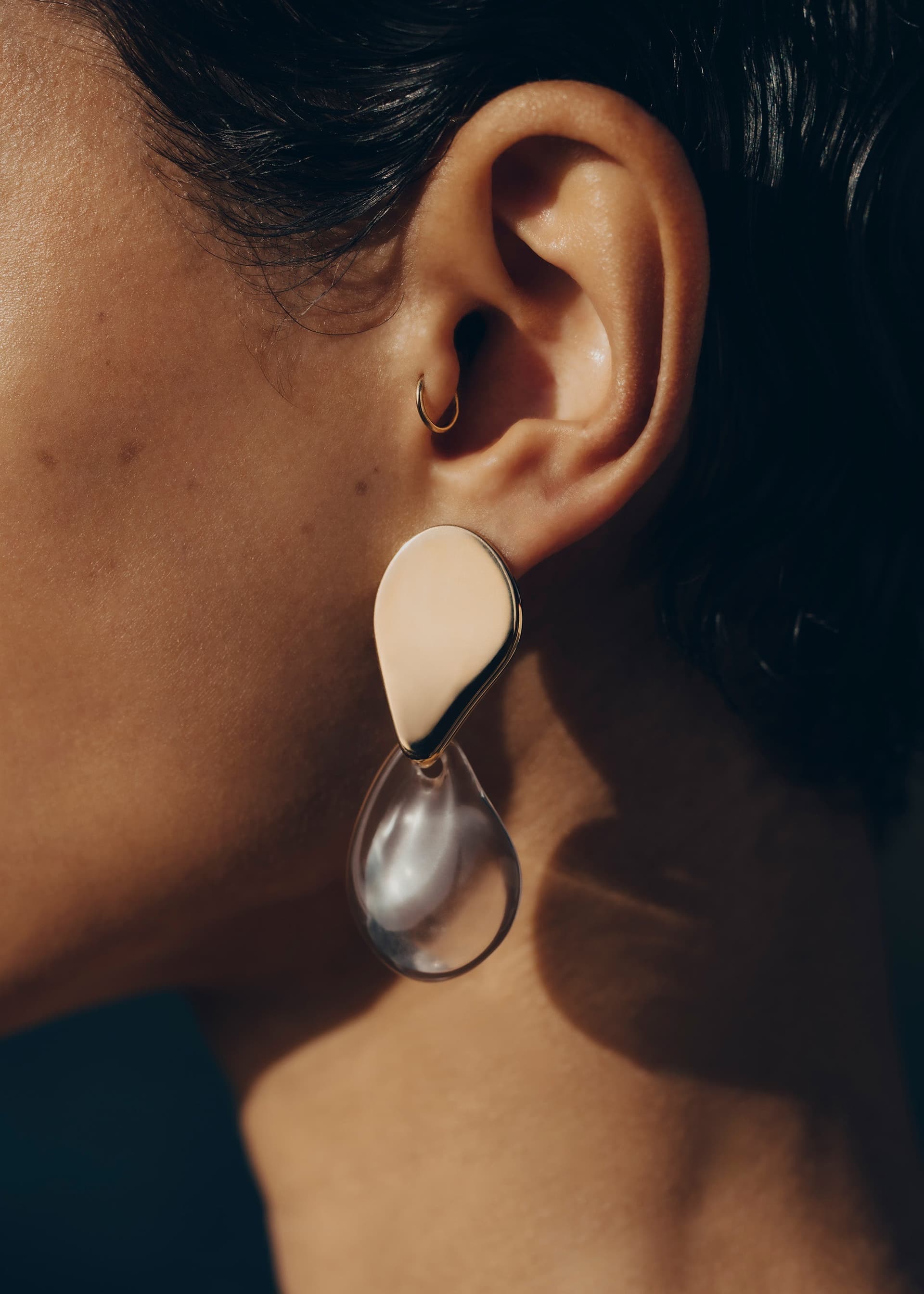 Boucles d'oreilles Naé - Verre - Photo 4