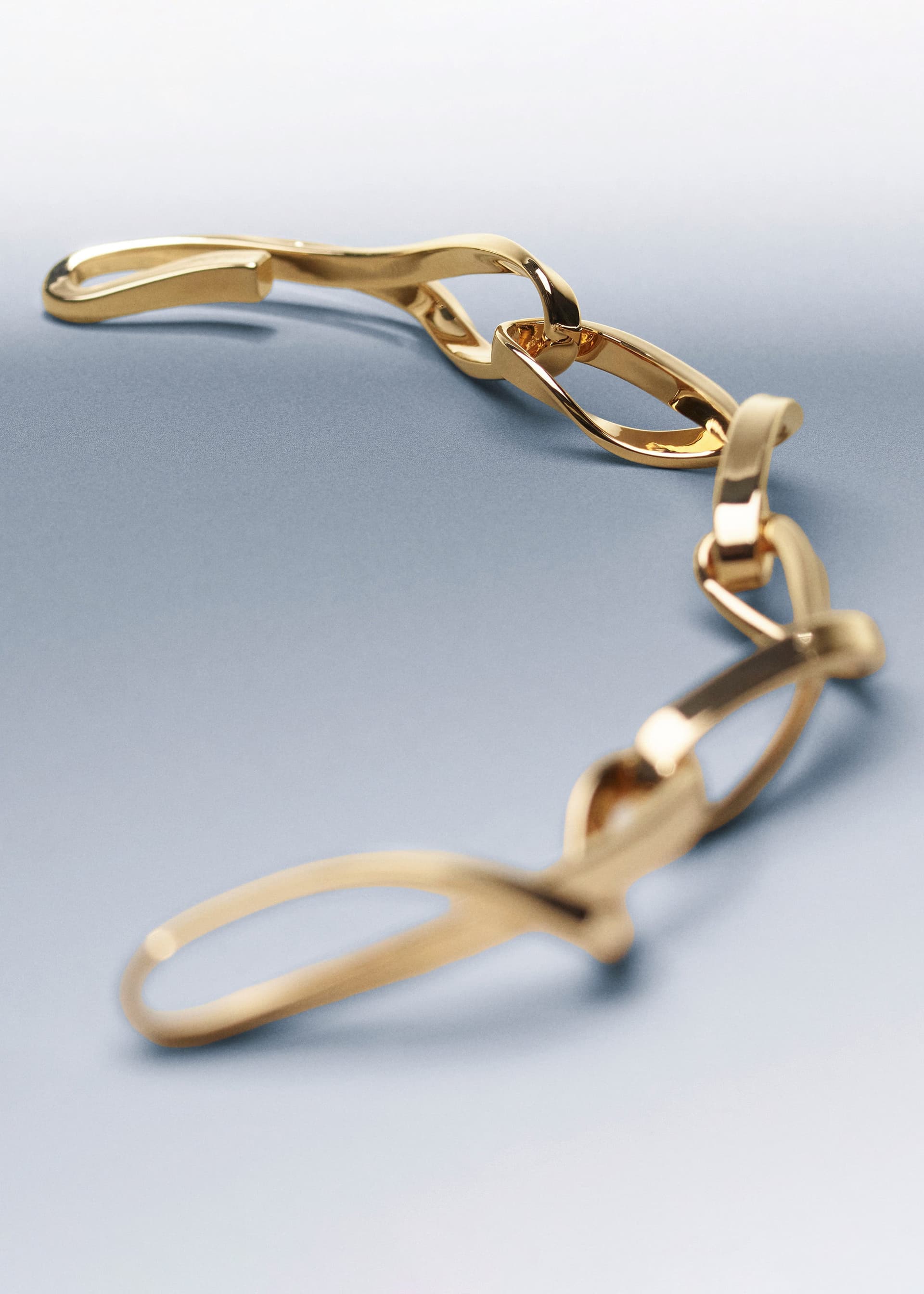 Bracelet Chaîne Éole - Dorée à l’or 24 carats - Photo 3