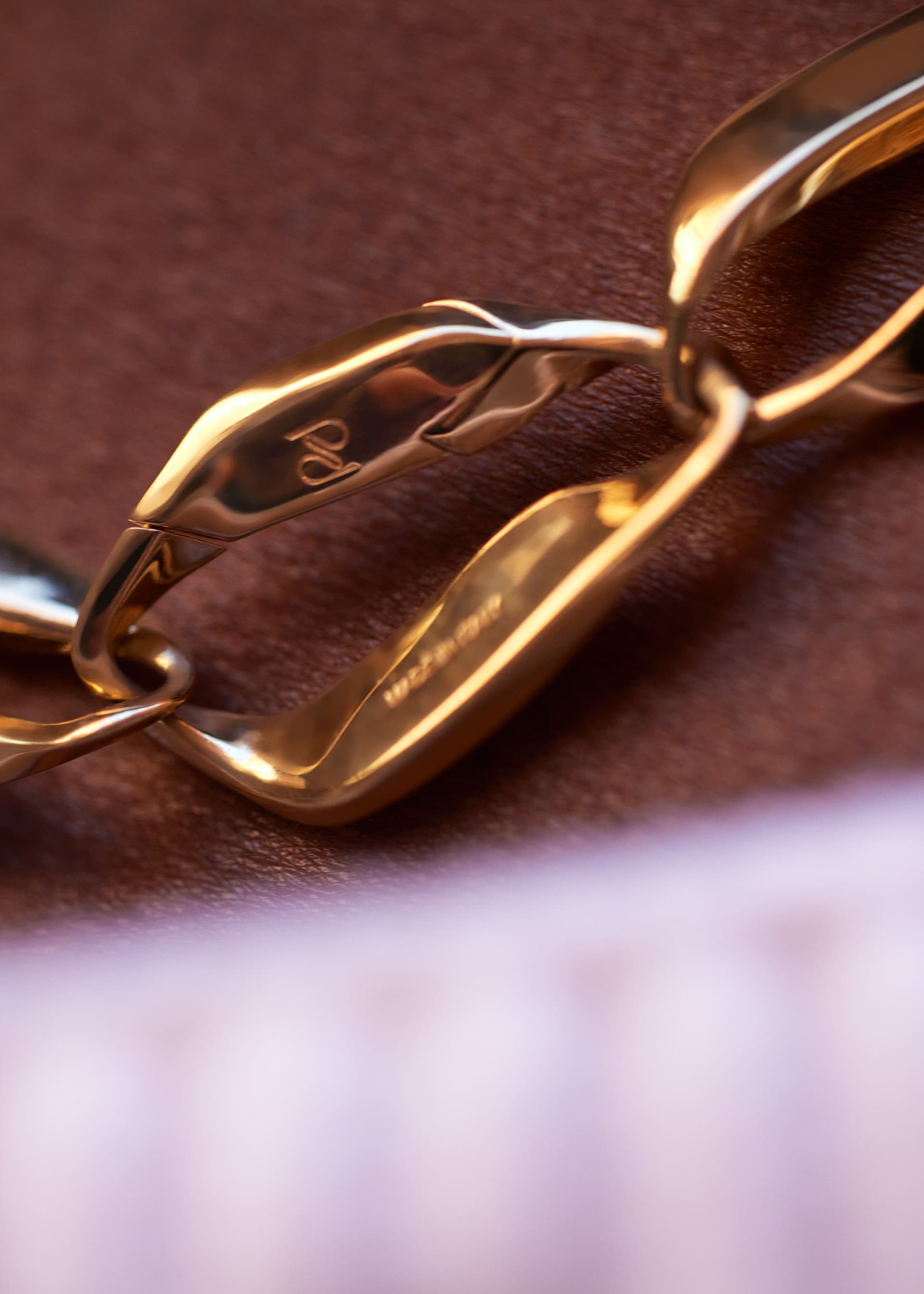 Chaîne Éole - Dorée à l’or 24 carats - Photo 4