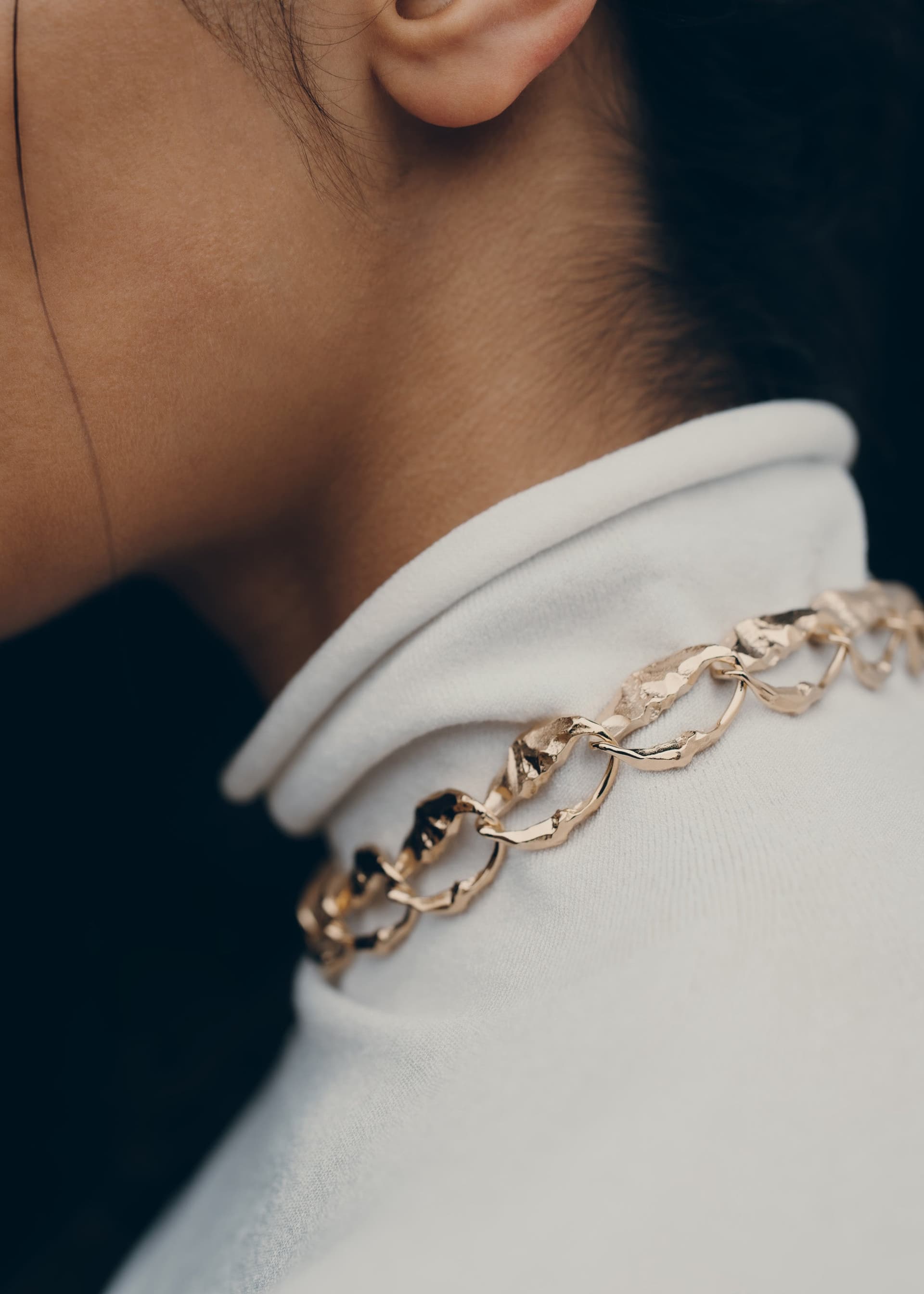 Chaîne Eroz - Dorée à l’or 24 carats - Photo 3