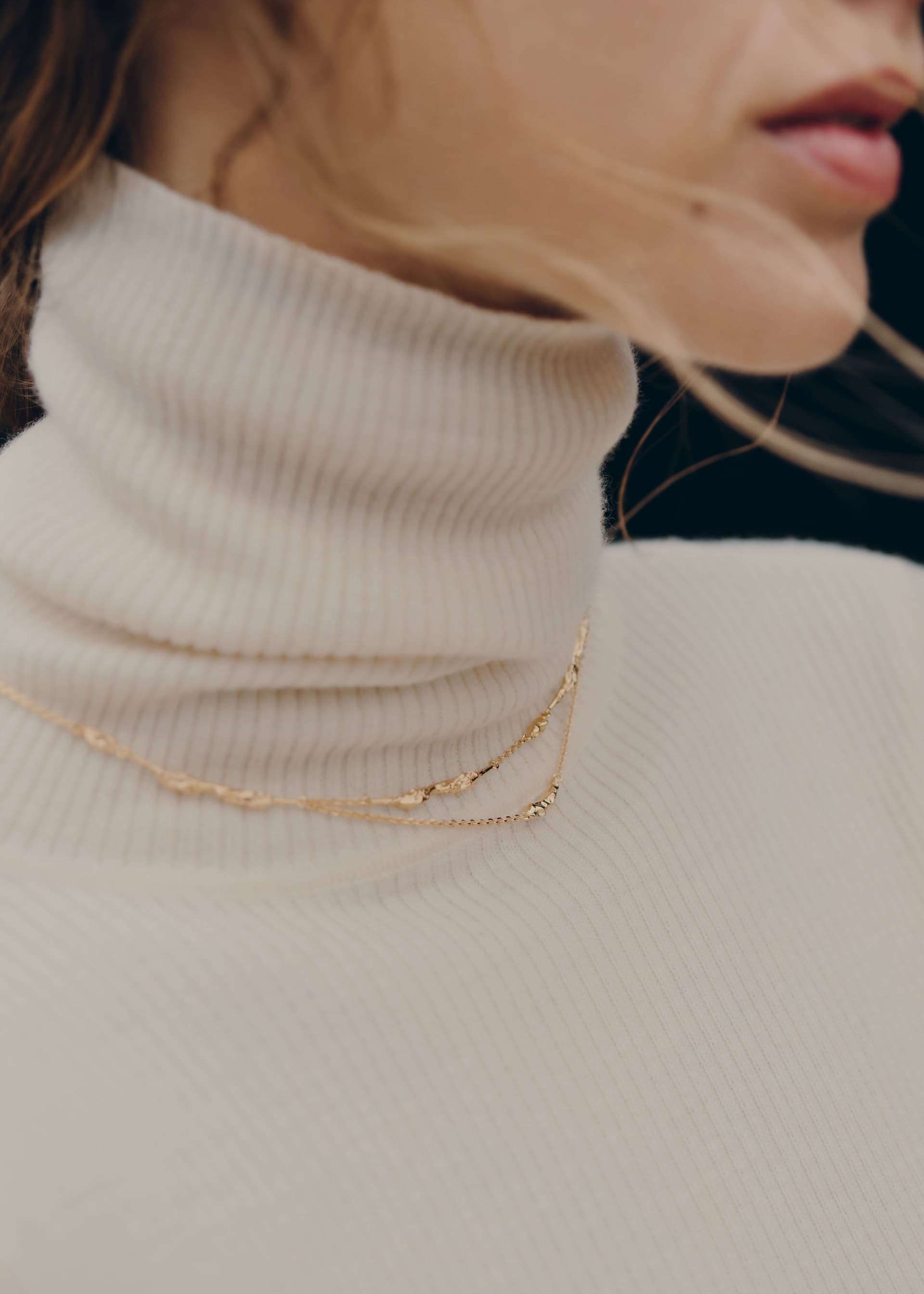 Double Chaîne Eroz - Dorée à l’or 24 carats - Photo 1