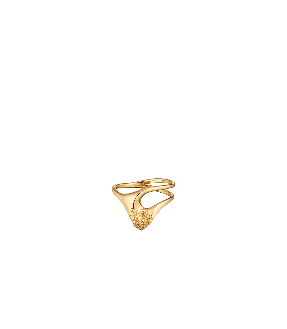 Bague Fine Eroz - Dorée à l’or 24 carats
