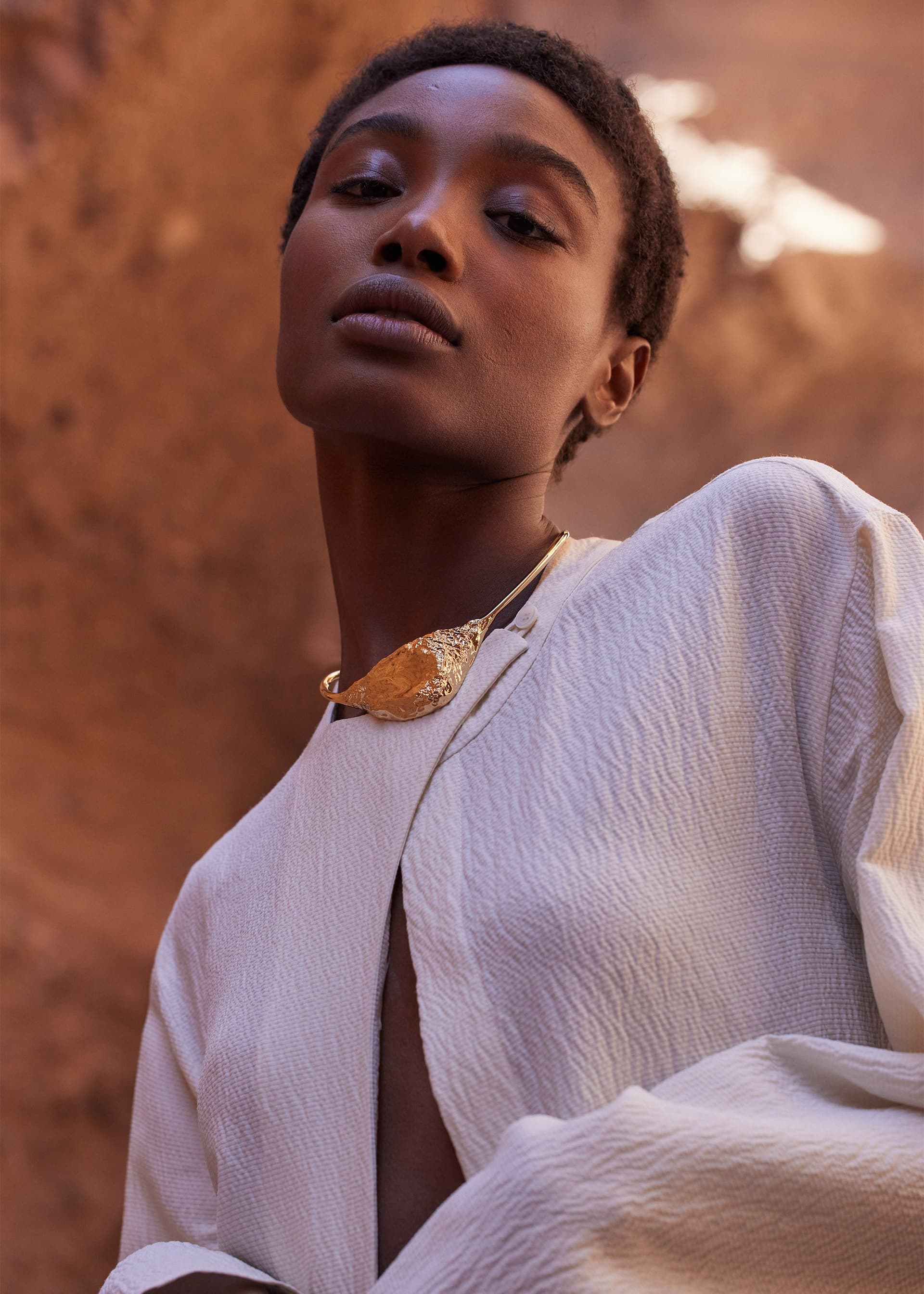 Collier Eroz - Dorée à l’or 24 carats - Photo 1