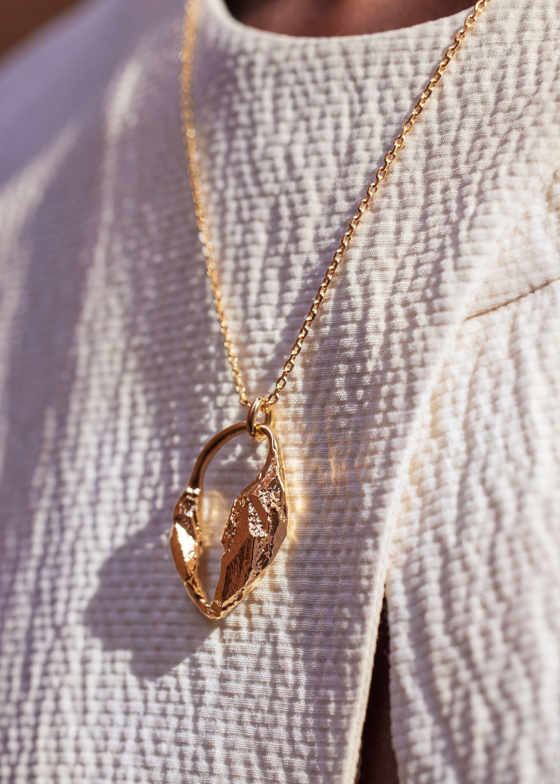 Pendentif Eroz - Dorée à l’or 24 carats - Photo 4