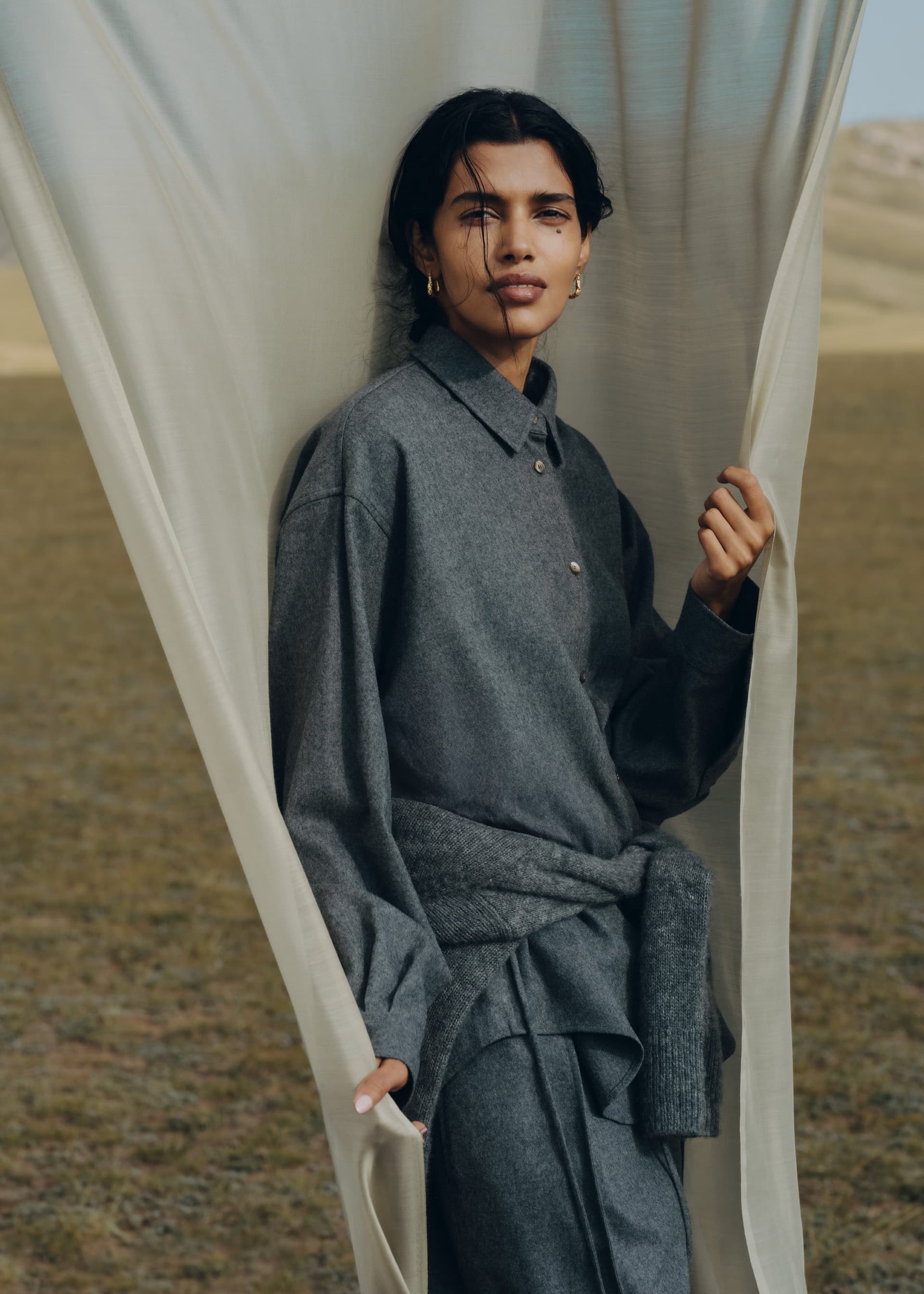 Créoles Slim Eroz - Dorée à l’or 24 carats - Photo 4