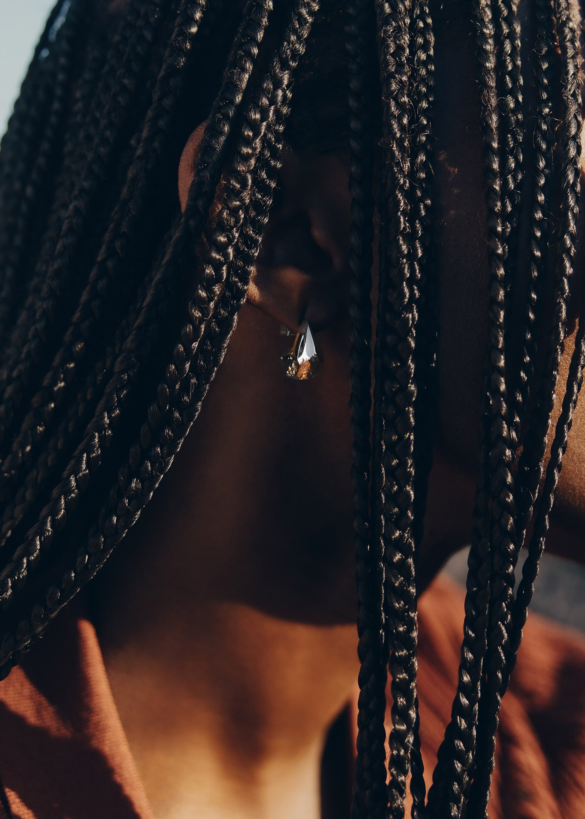 Puces d’oreilles Eroz - Duo palladium et dorure 24 carats - Photo 4