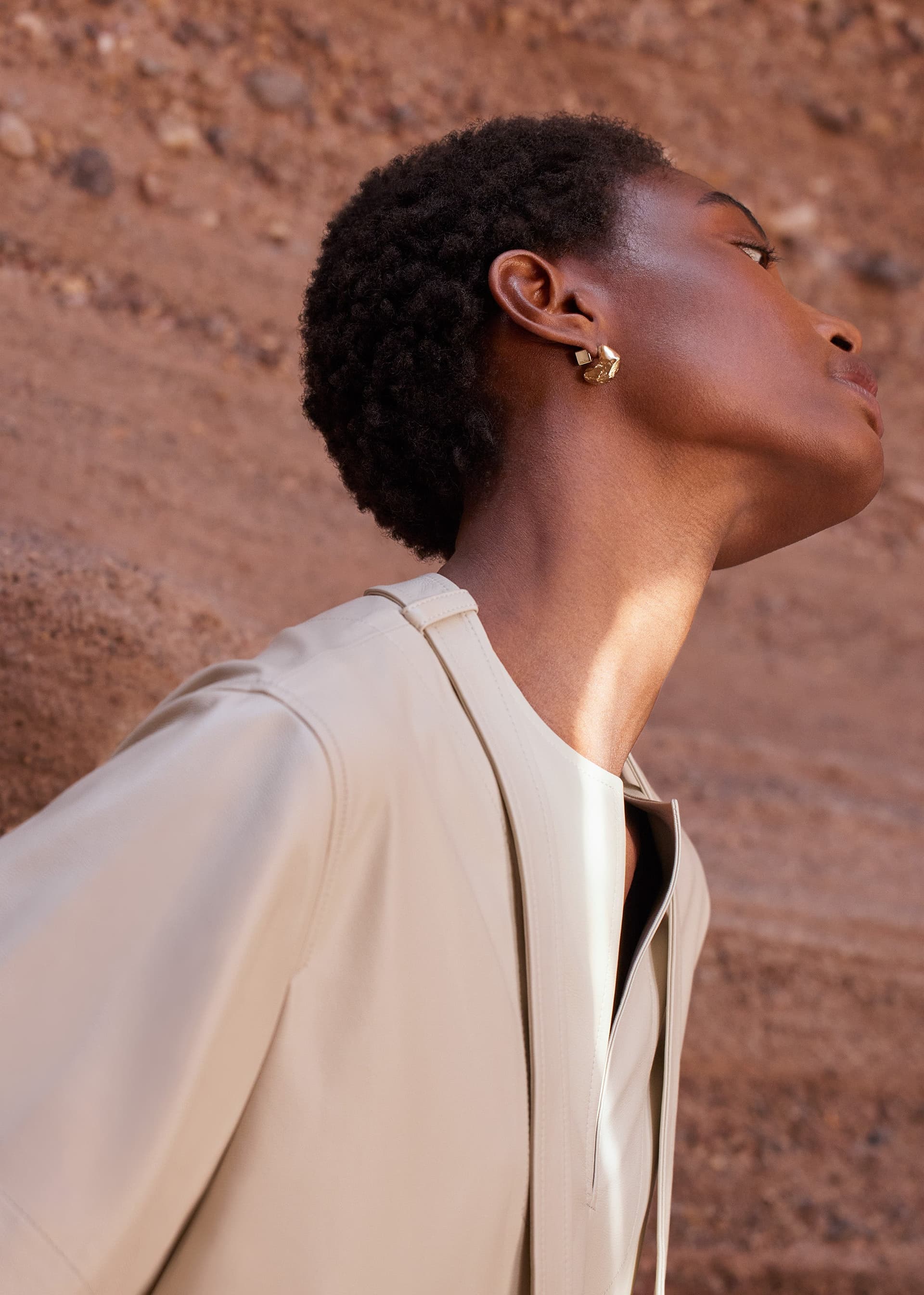 Puces d’oreilles Eroz - Dorée à l’or 24 carats - Photo 5