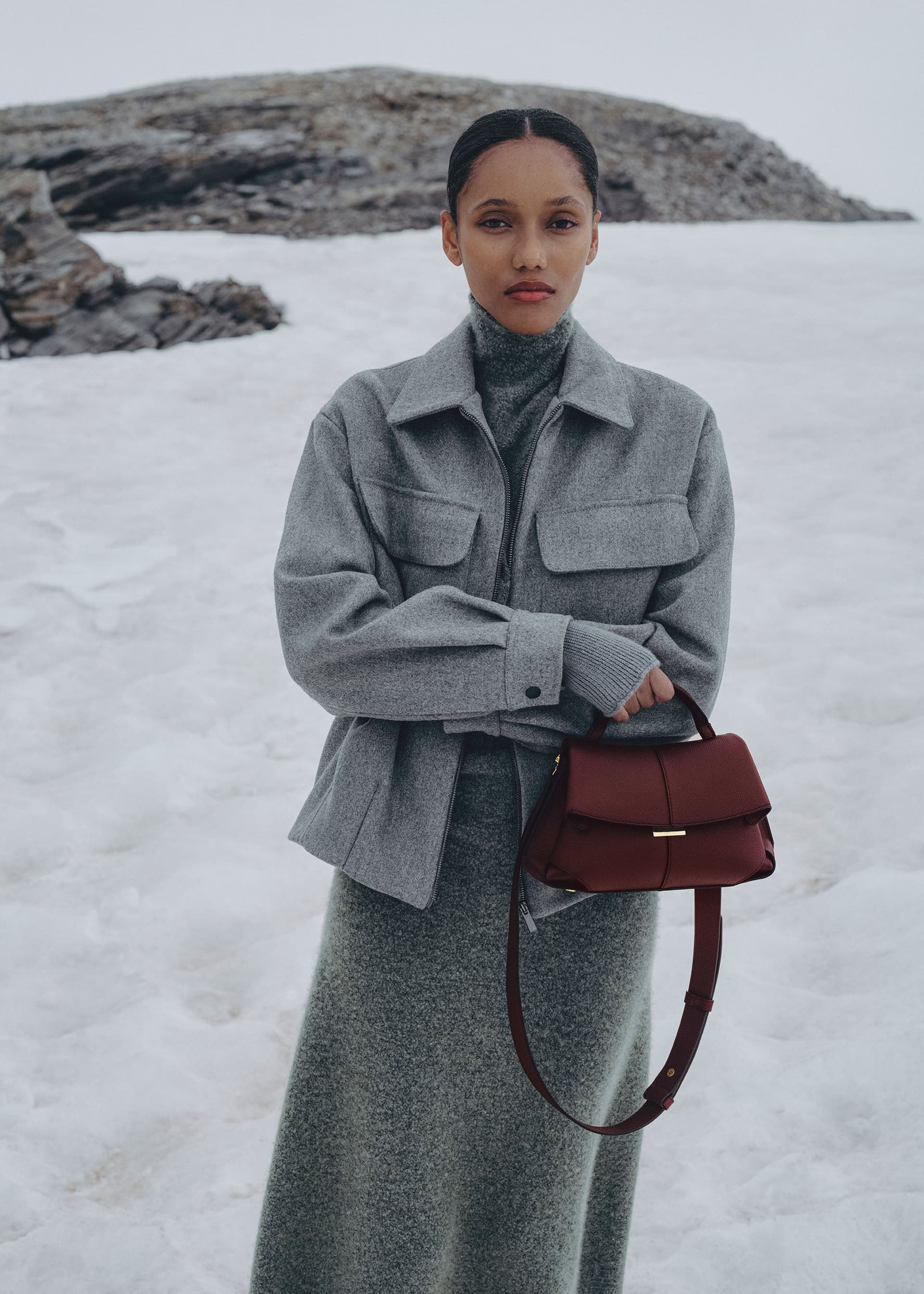 Mokki Mini - Cerise Noire Grainé - Photo 1