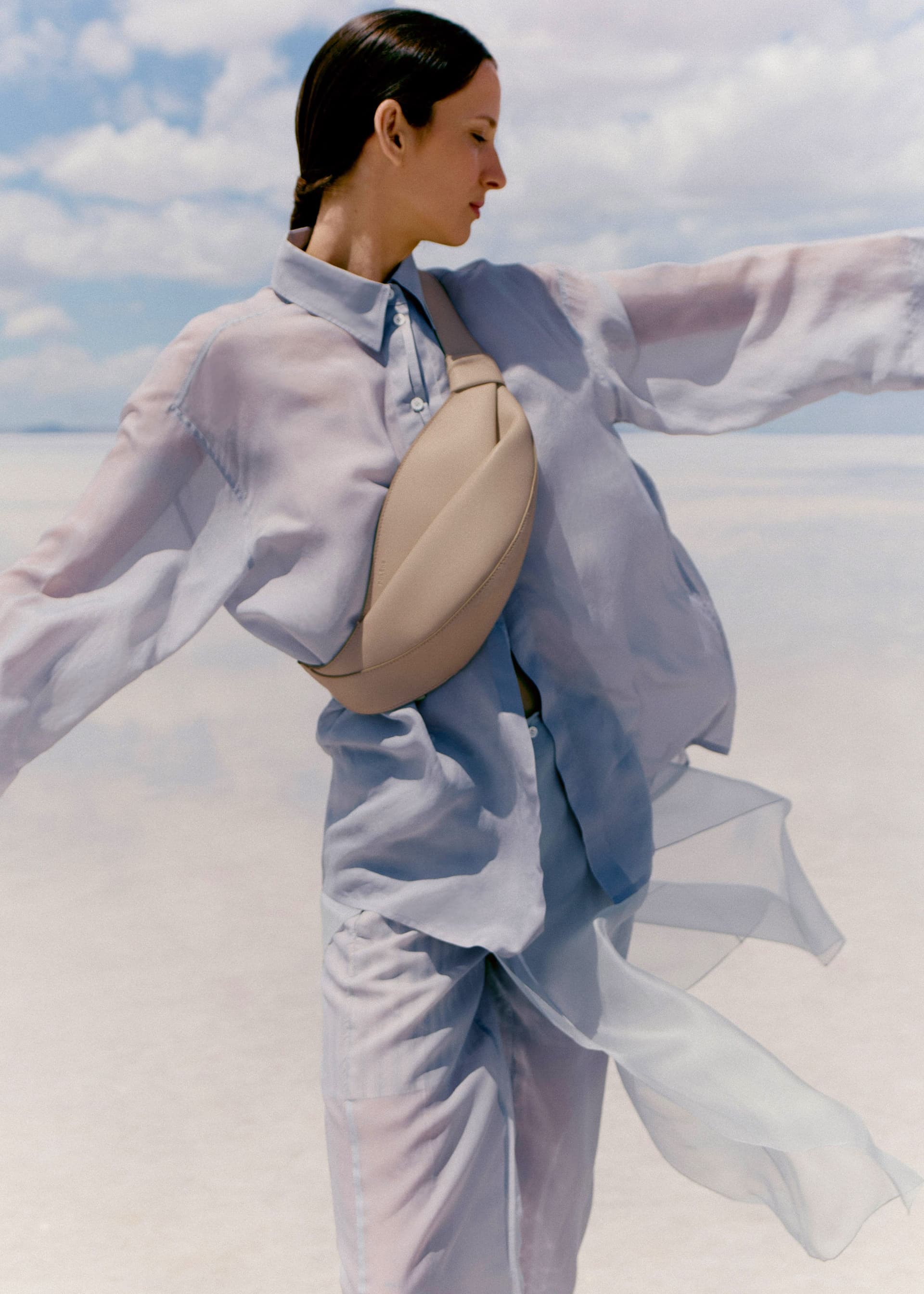 Neyu - Taupe Lisse - Photo 1