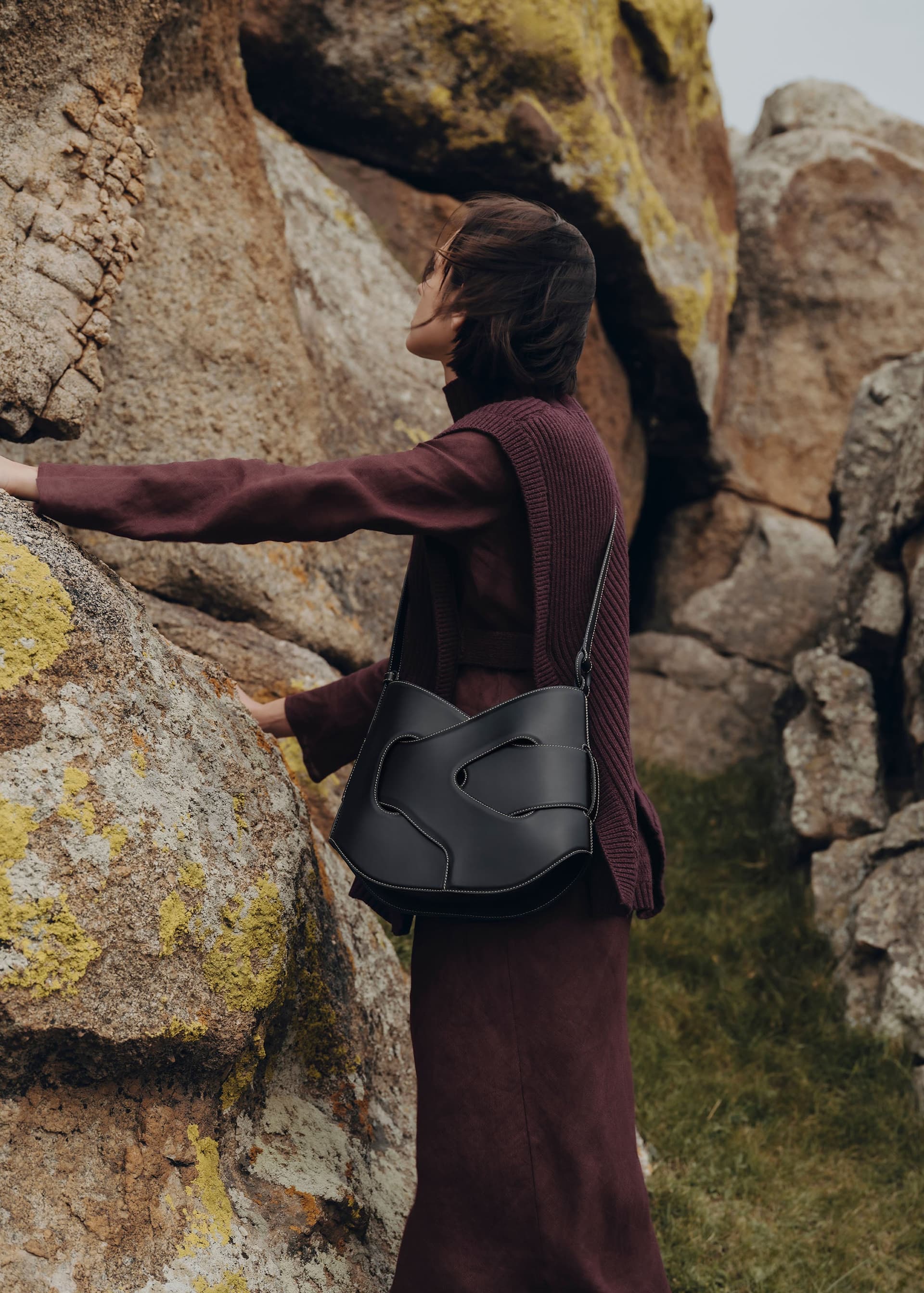 Nodde Hobo - Noir Lisse - Photo 5