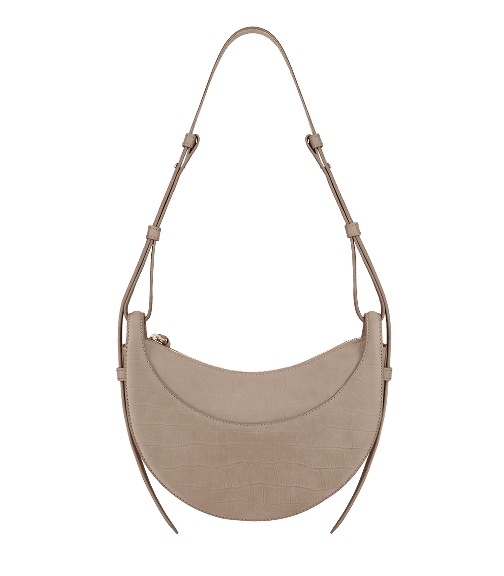 Numéro Dix - Taupe Nubuck Crocodile