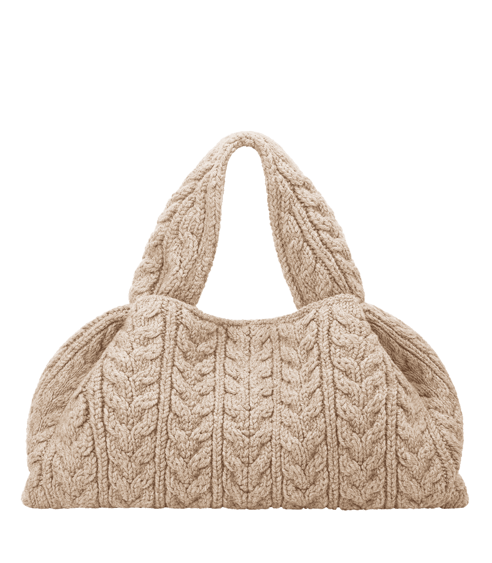 Numéro Neuf Large - Ecru Mérinos