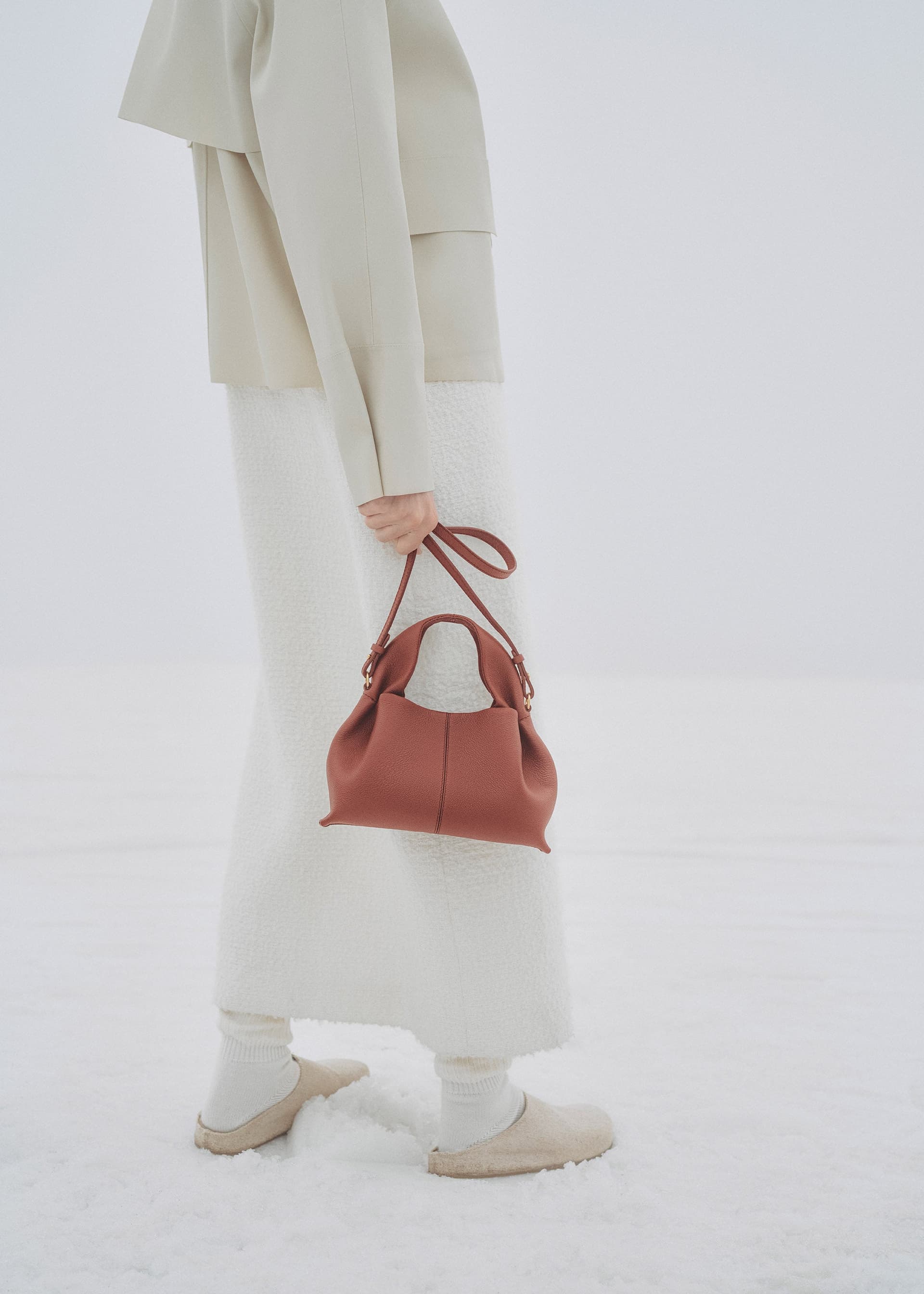 Numéro Neuf Mini - Argile Rouge Grainé - Photo 2