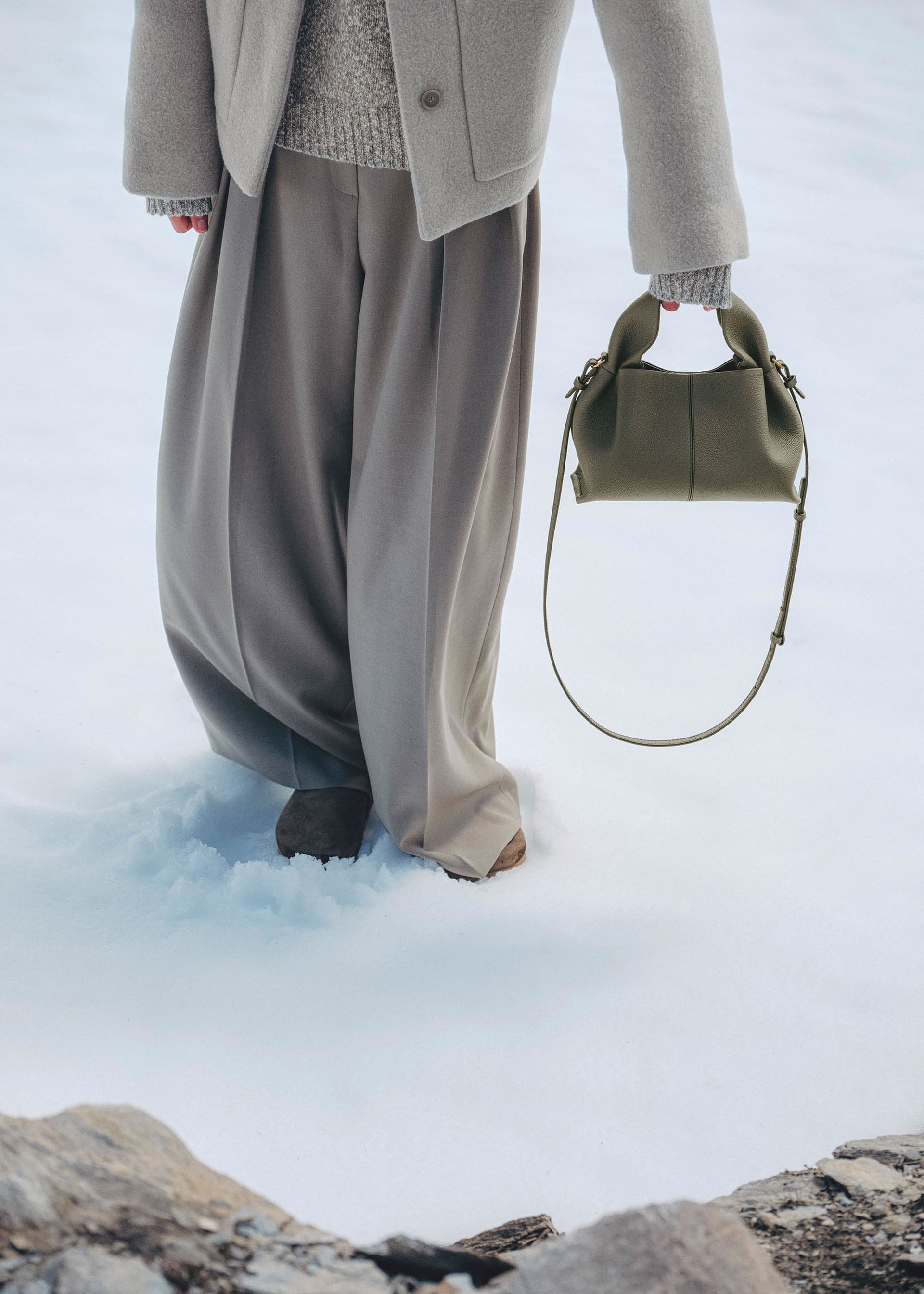 Numéro Neuf Mini - Vert Fumé Grainé - Photo 2