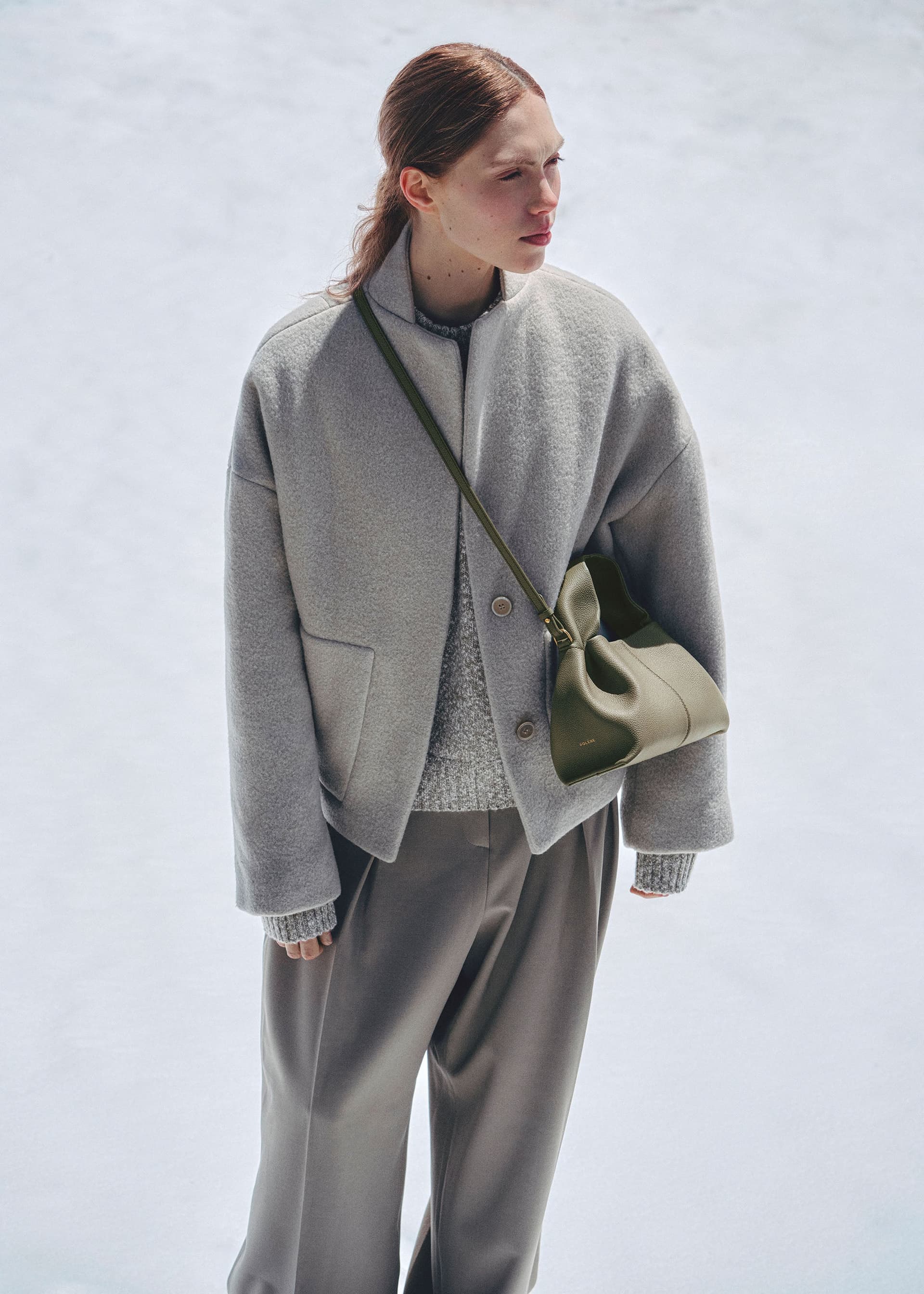 Numéro Neuf Mini - Vert Fumé Grainé - Photo 3