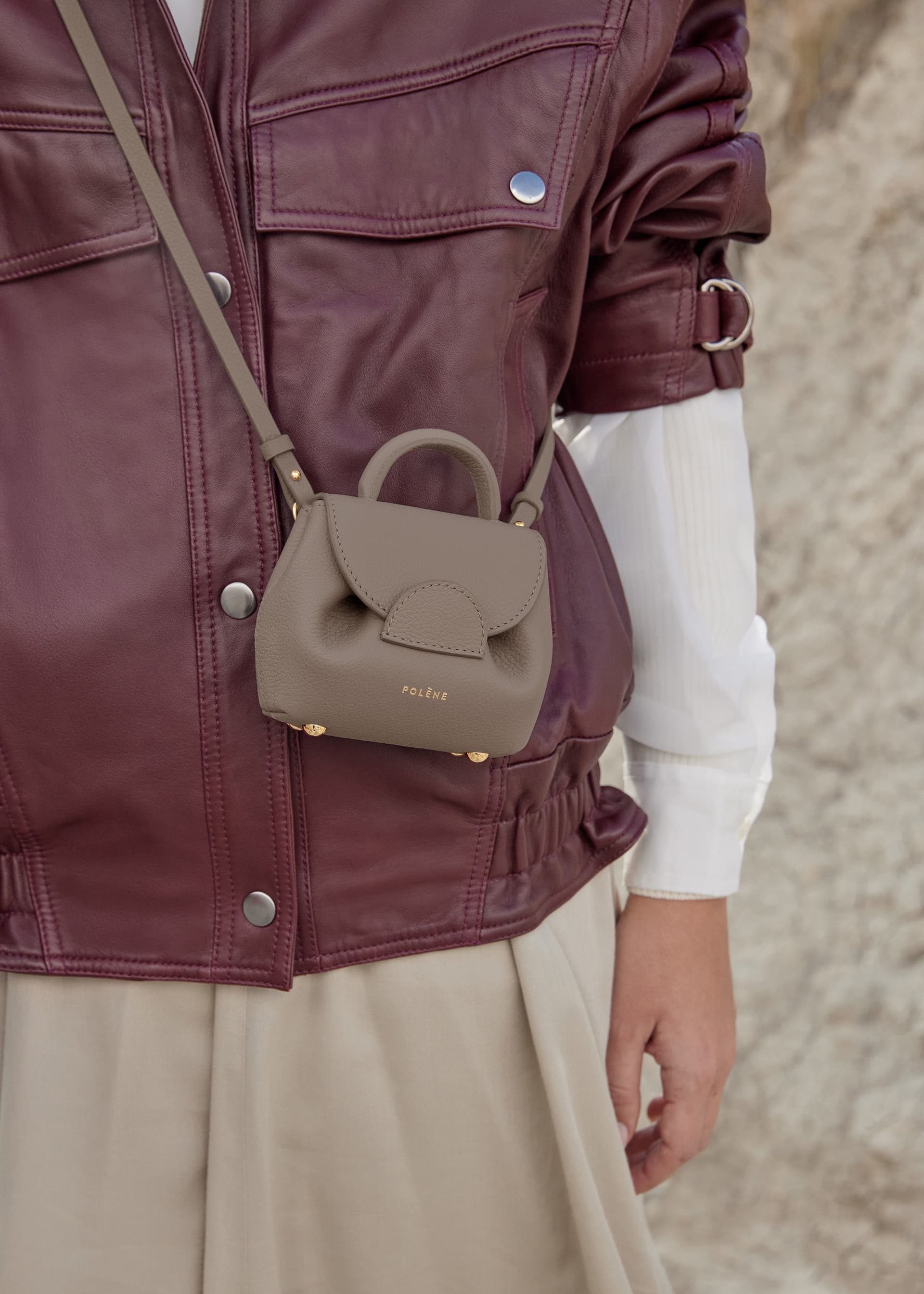 Numéro Un Micro - Taupe Grainé - Photo 2