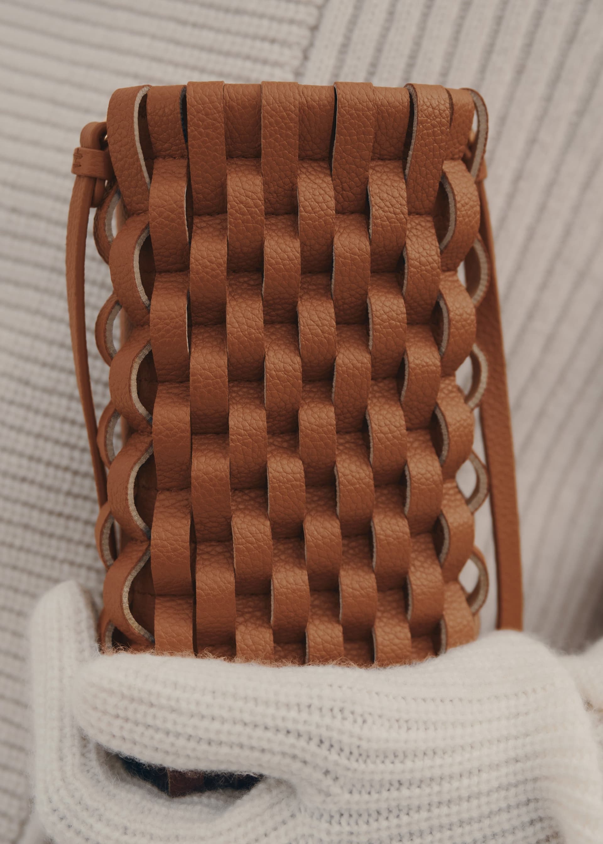 Etui téléphone Onda - Cognac - Photo 3