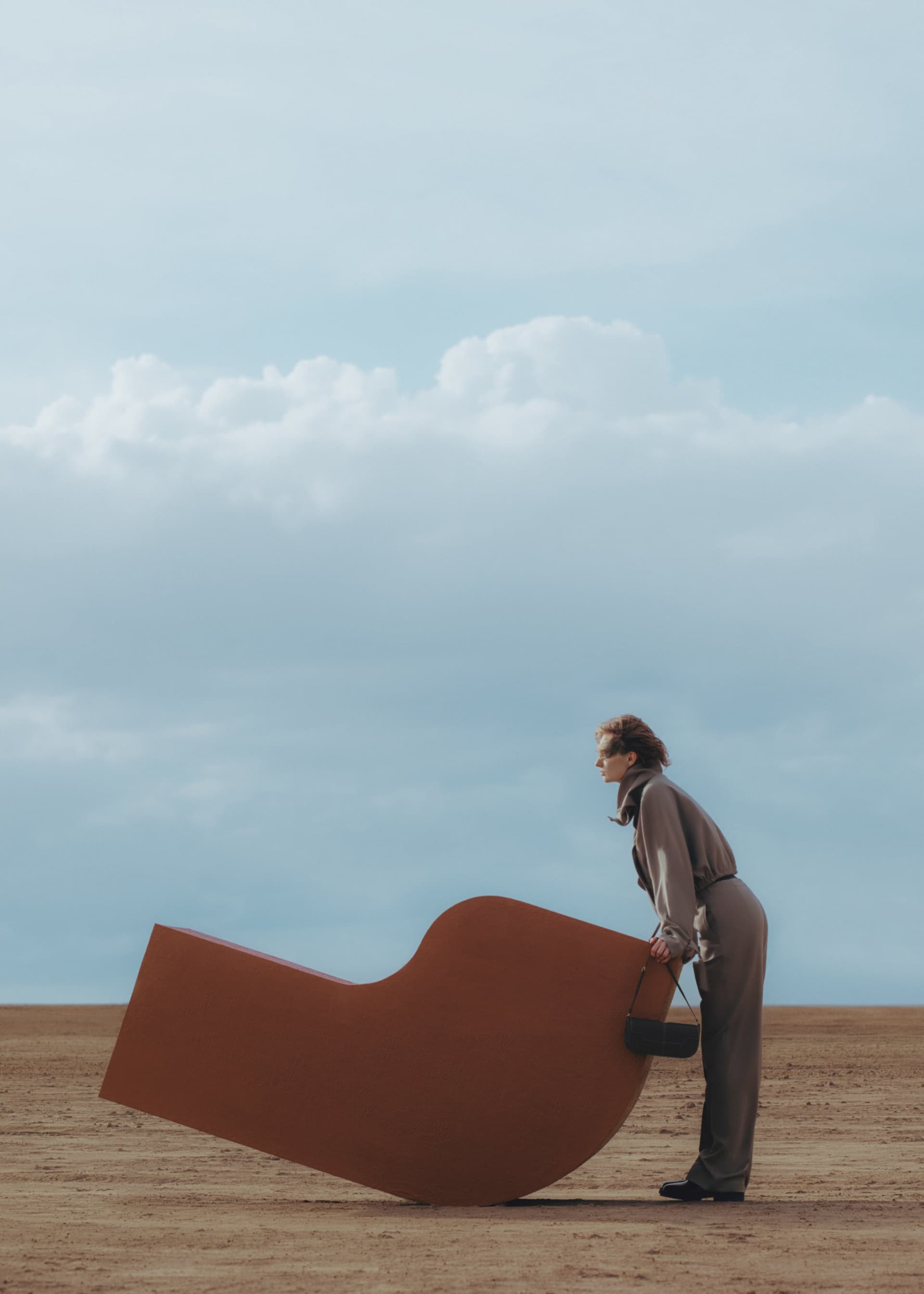 Osmo - Noir Coutures Écrues Lisse - Photo 1