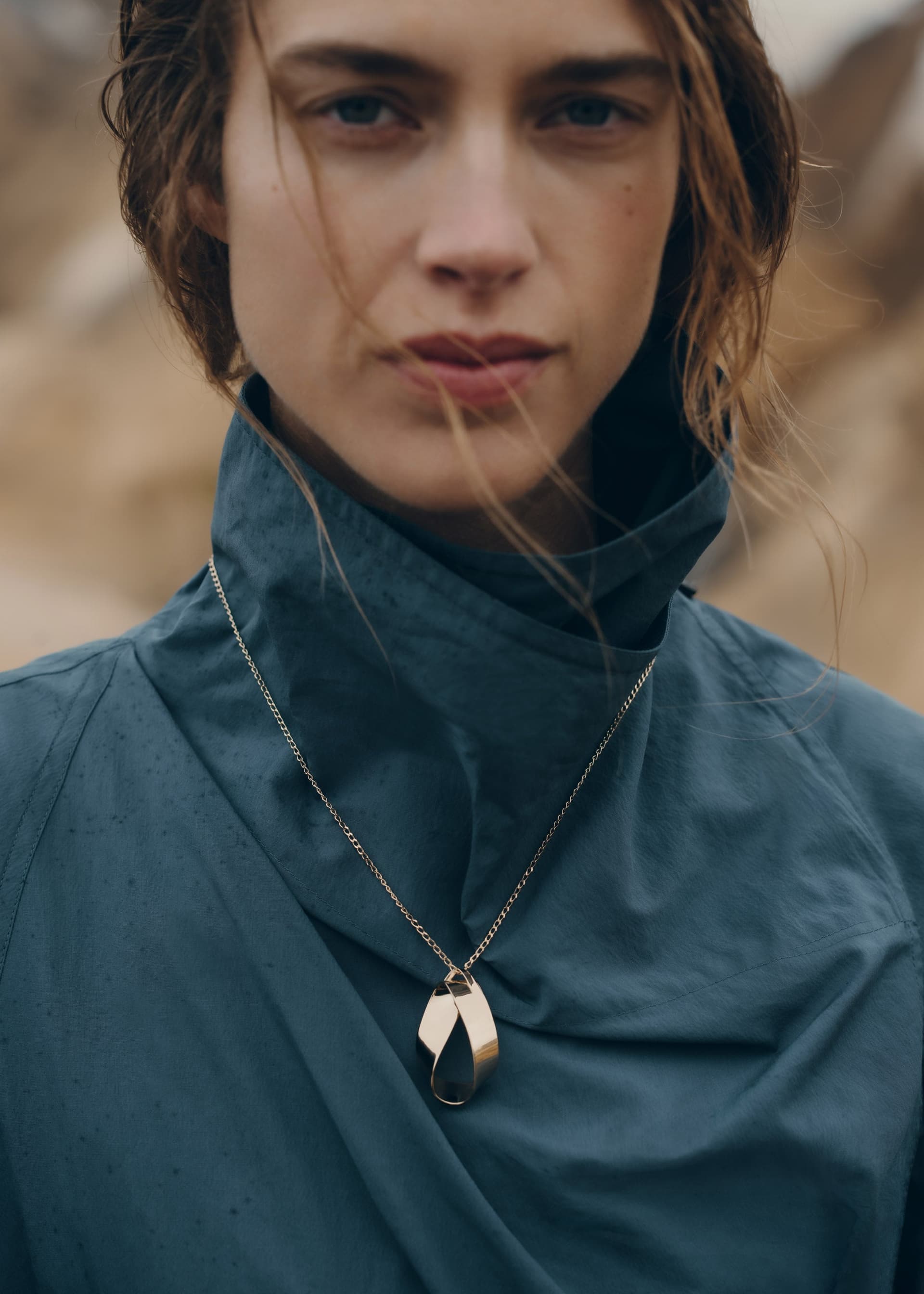 Pendentif Éole - Dorée à l’or 24 carats - Photo 1