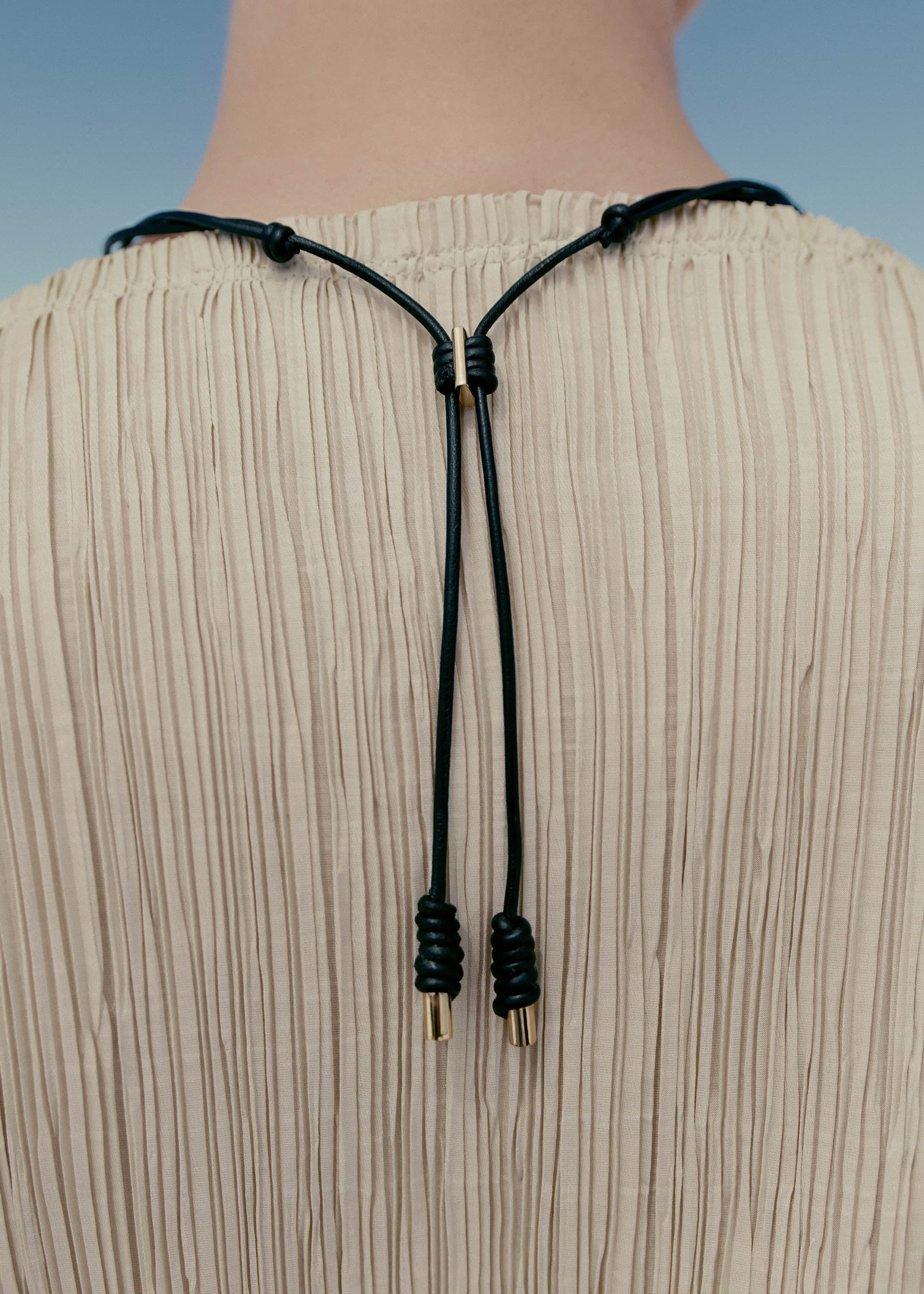 Collier Téré - Marbre Noir - Photo 3