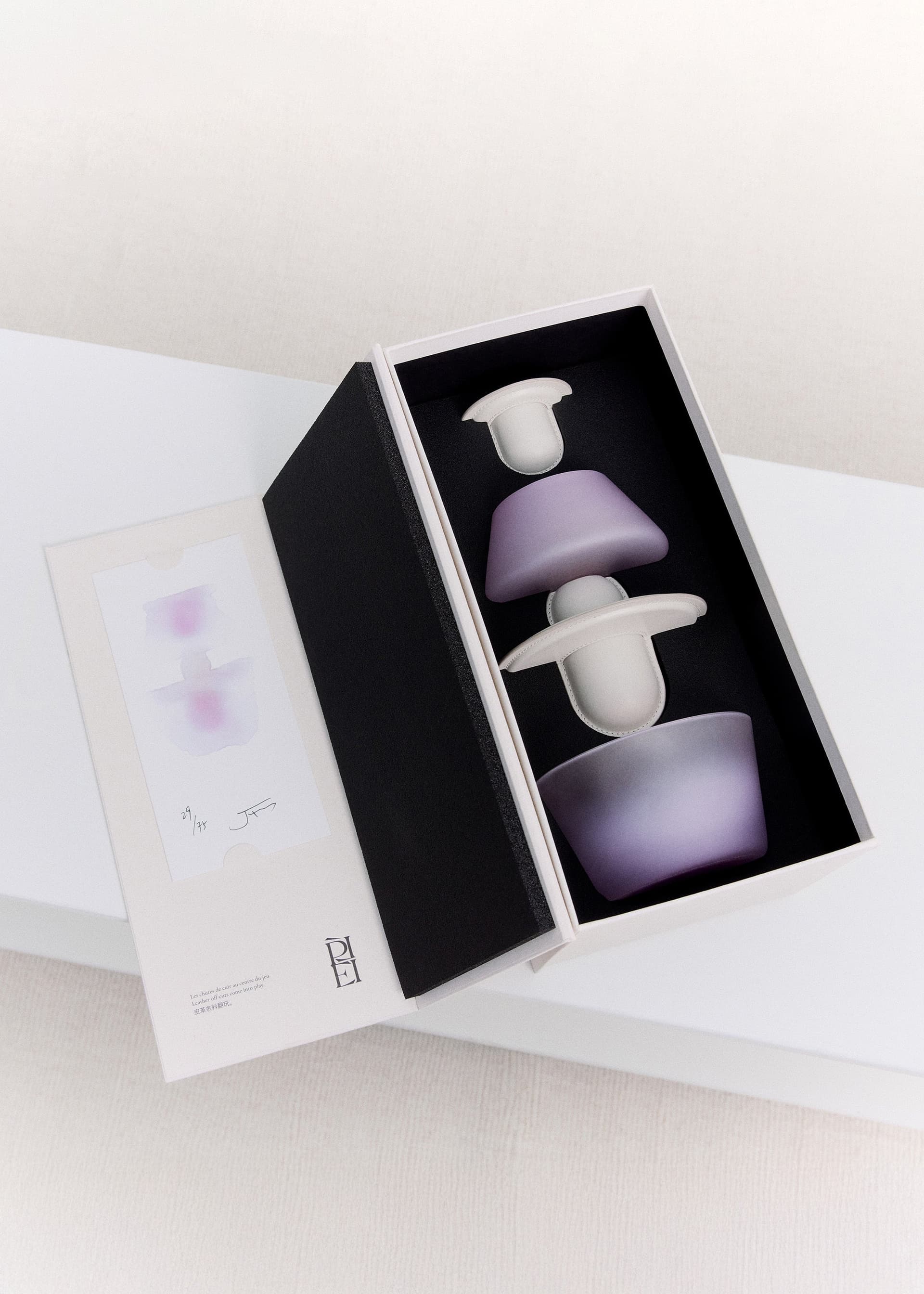 Sculpture Uzlo - Lavande Givrée - Photo 5