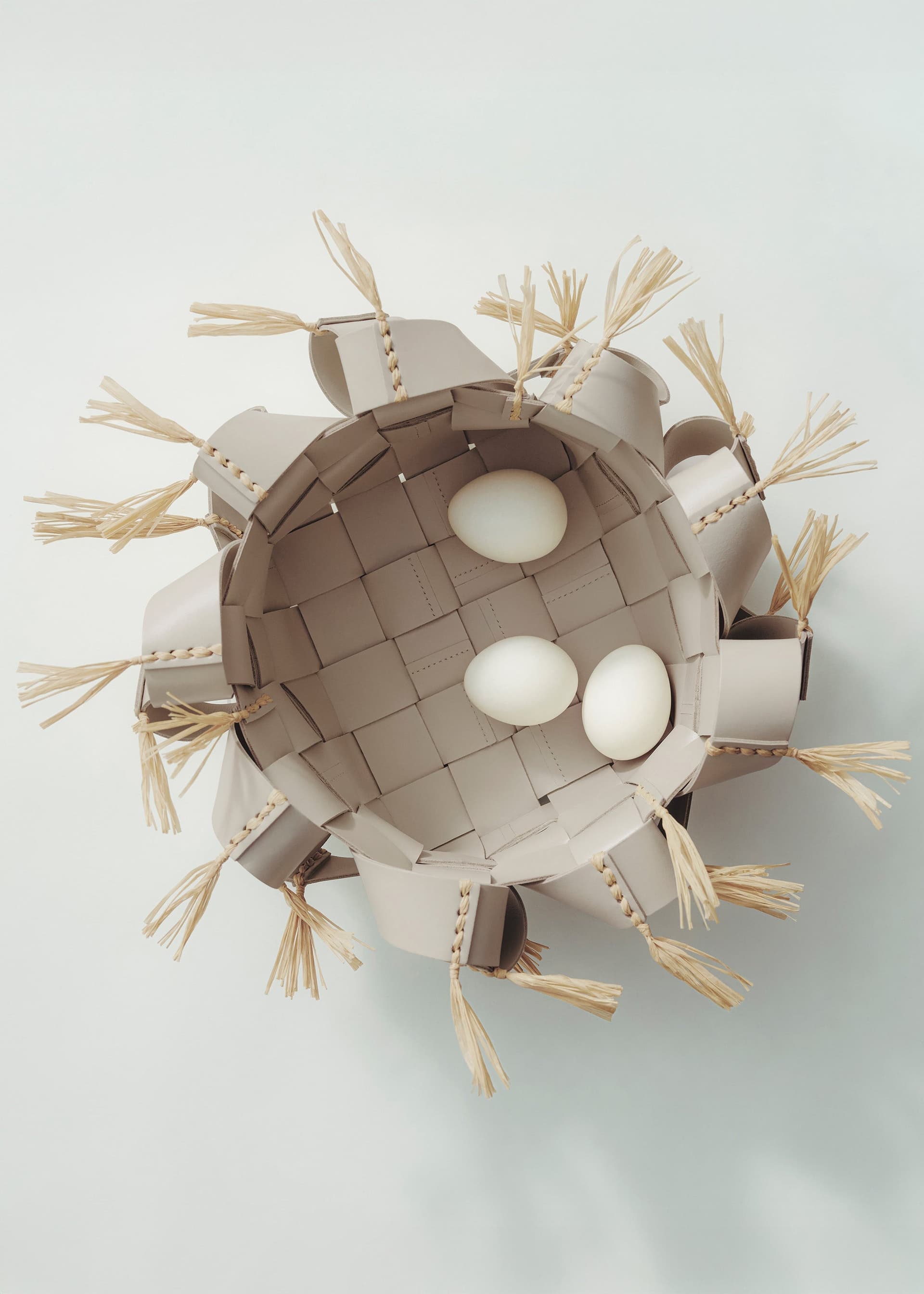 Panier Yni - Craie - Photo 2